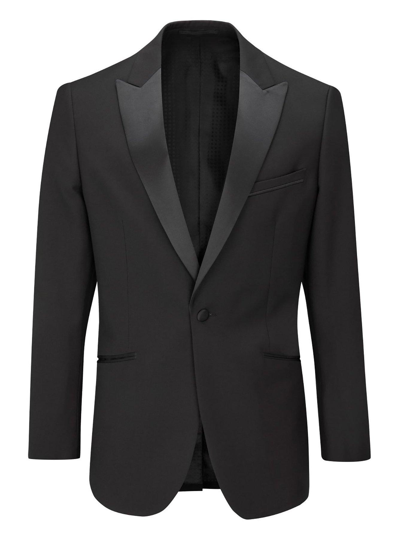 Image 5 of 5 of Skopes Sinatra Slim Fit Suit Jacket - Black