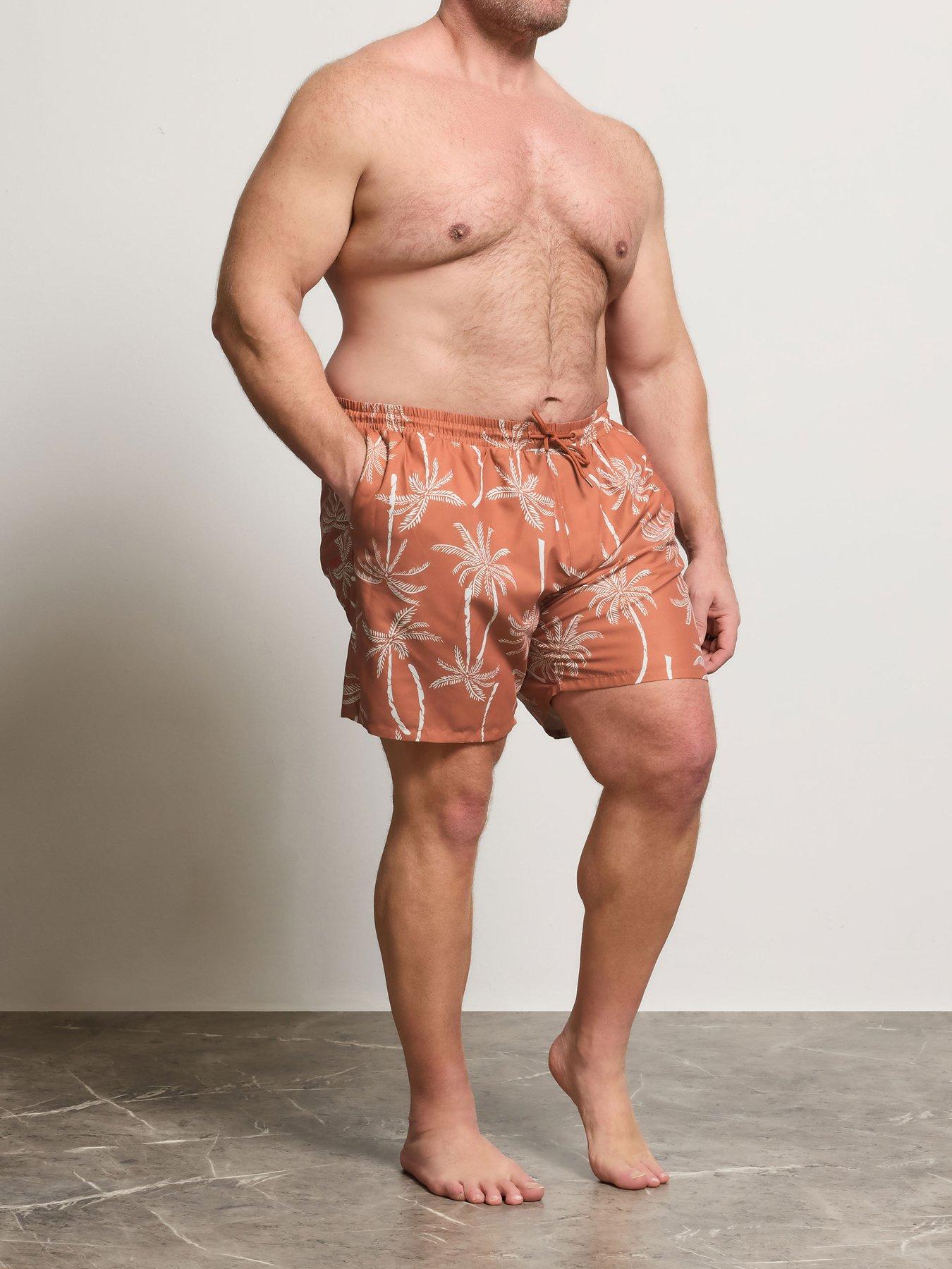 Image 1 of 5 of BadRhino Badrhino Leaf Swim Shorts