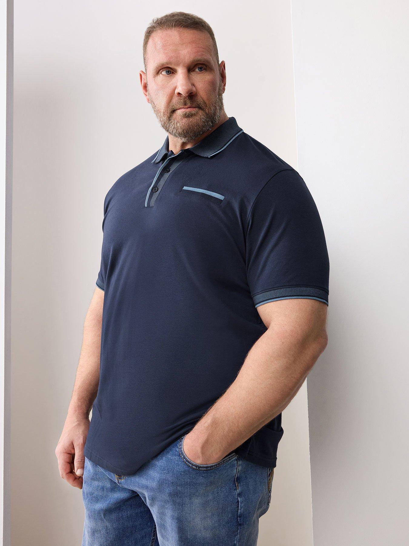 BadRhino Badrhino Jacquard Collar Polo Shirt