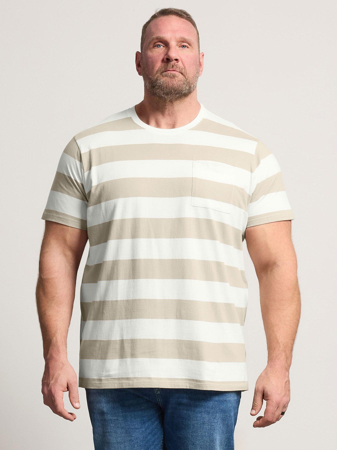 Image 1 of 4 of BadRhino Badrhino Striped T-shirt