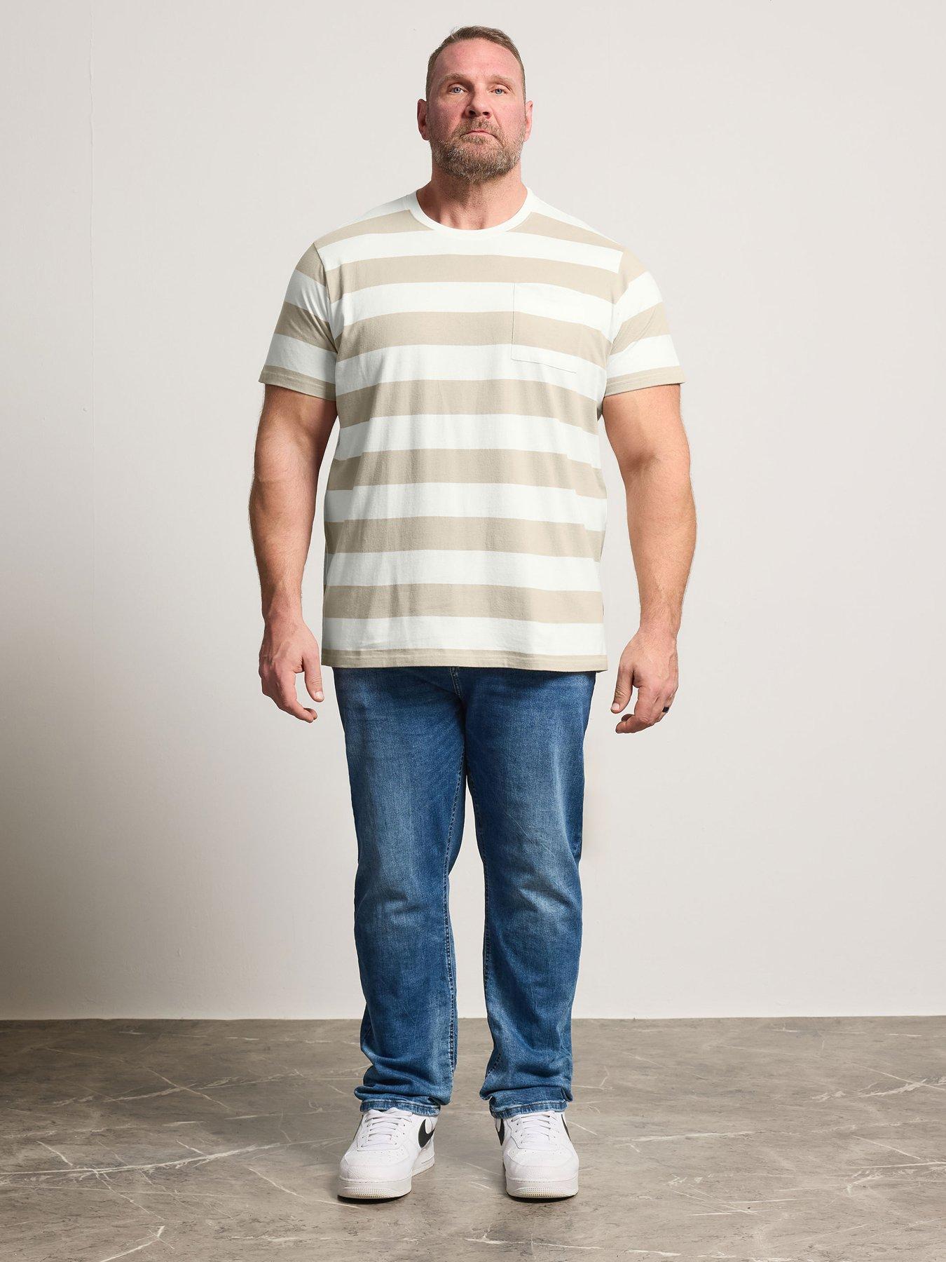 Image 3 of 4 of BadRhino Badrhino Striped T-shirt