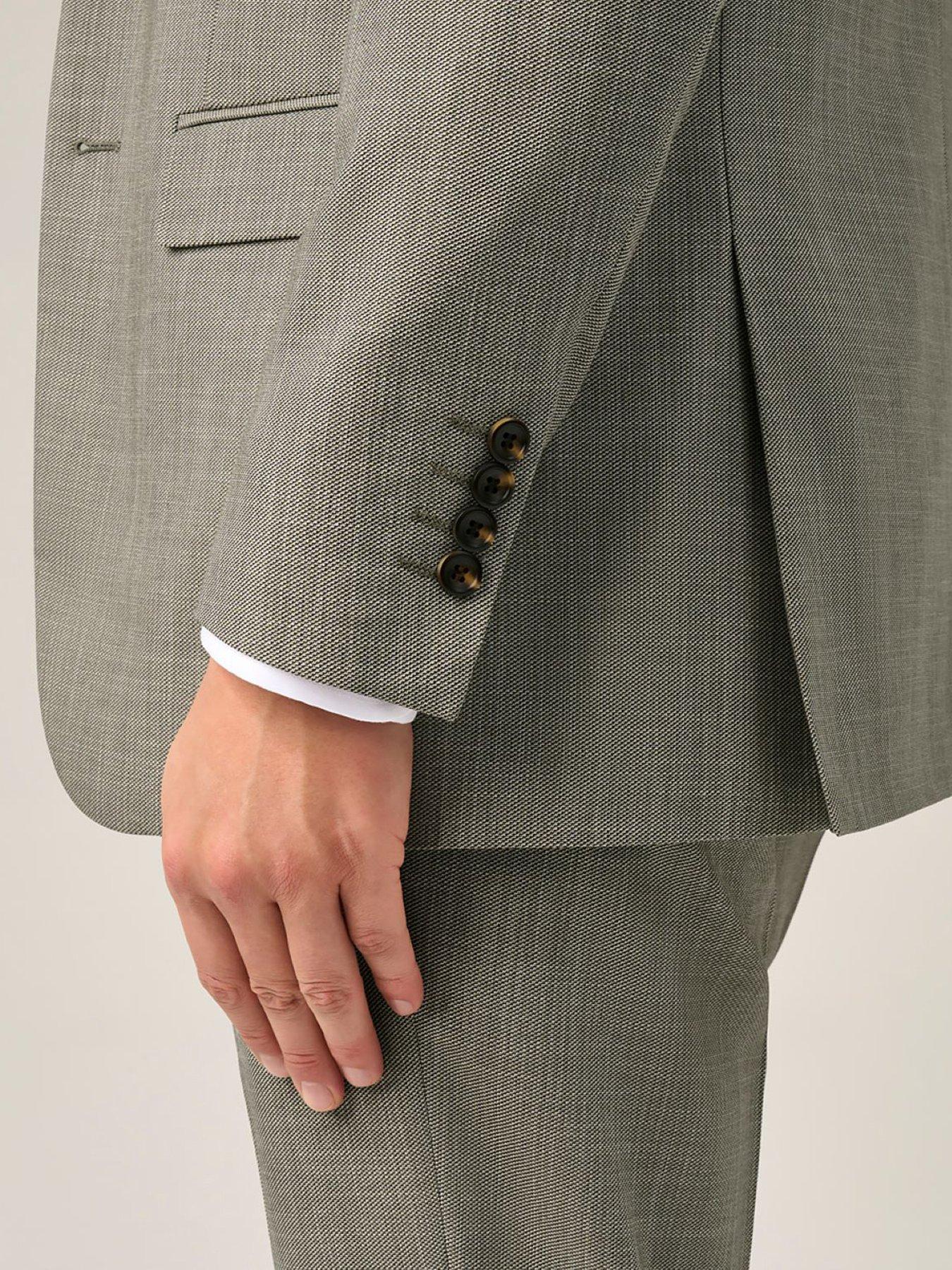 Image 5 of 7 of Skopes Redding Tailored Fit Suit Jacket - Light Green