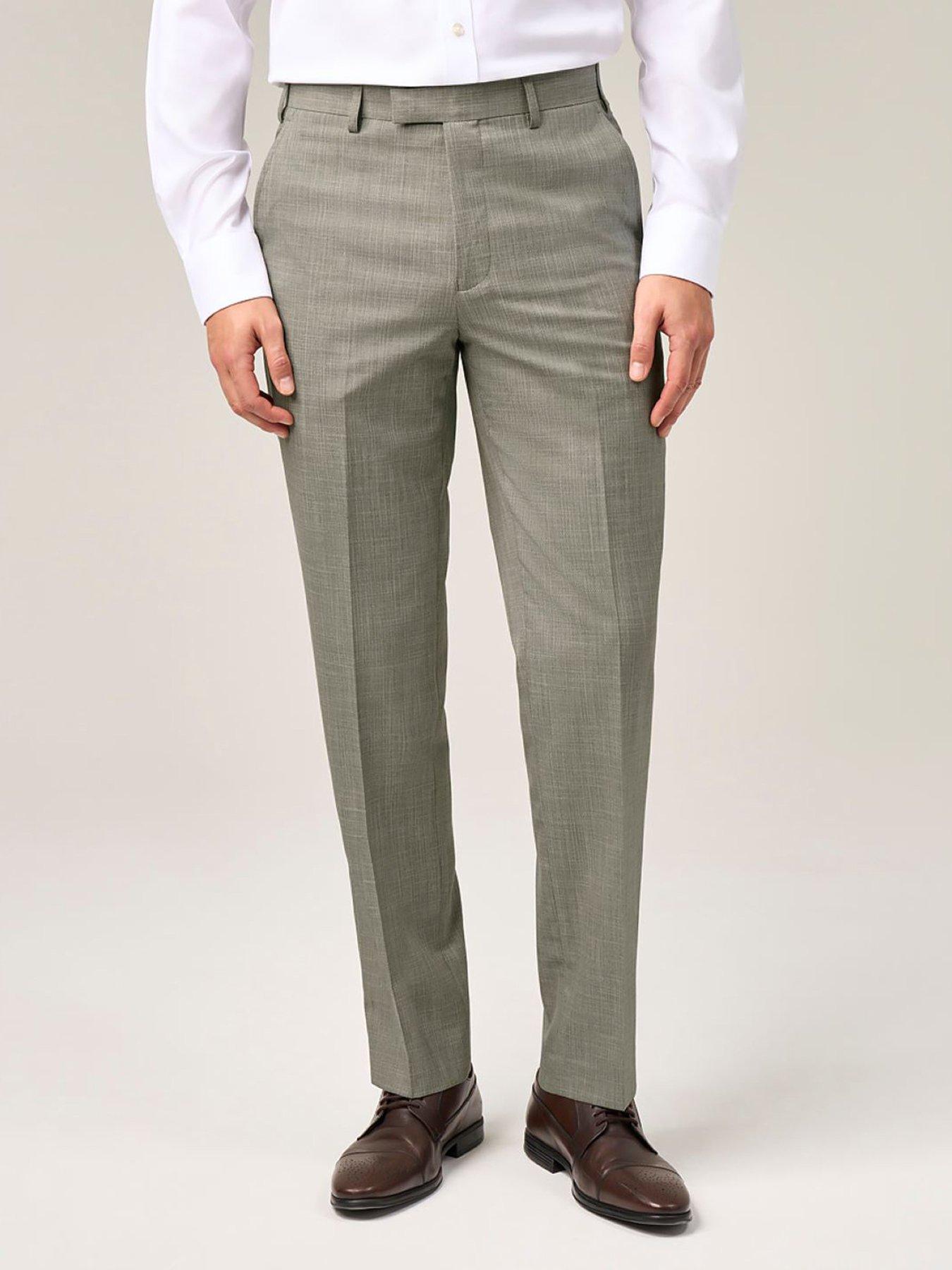 Image 1 of 5 of Skopes Redding Tailored Fit Suit Trousers - Light Green