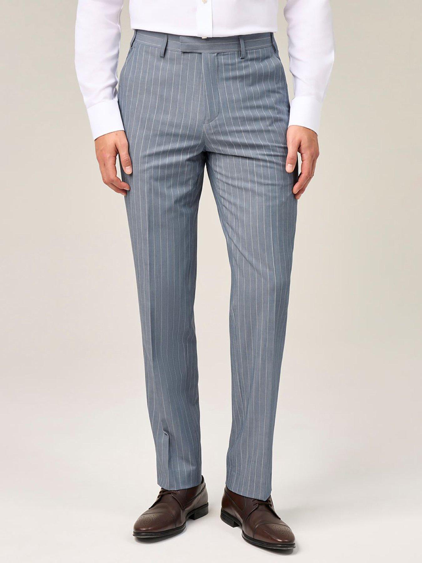 Skopes Levins Pinstripe Tailored Fit Suit Trousers