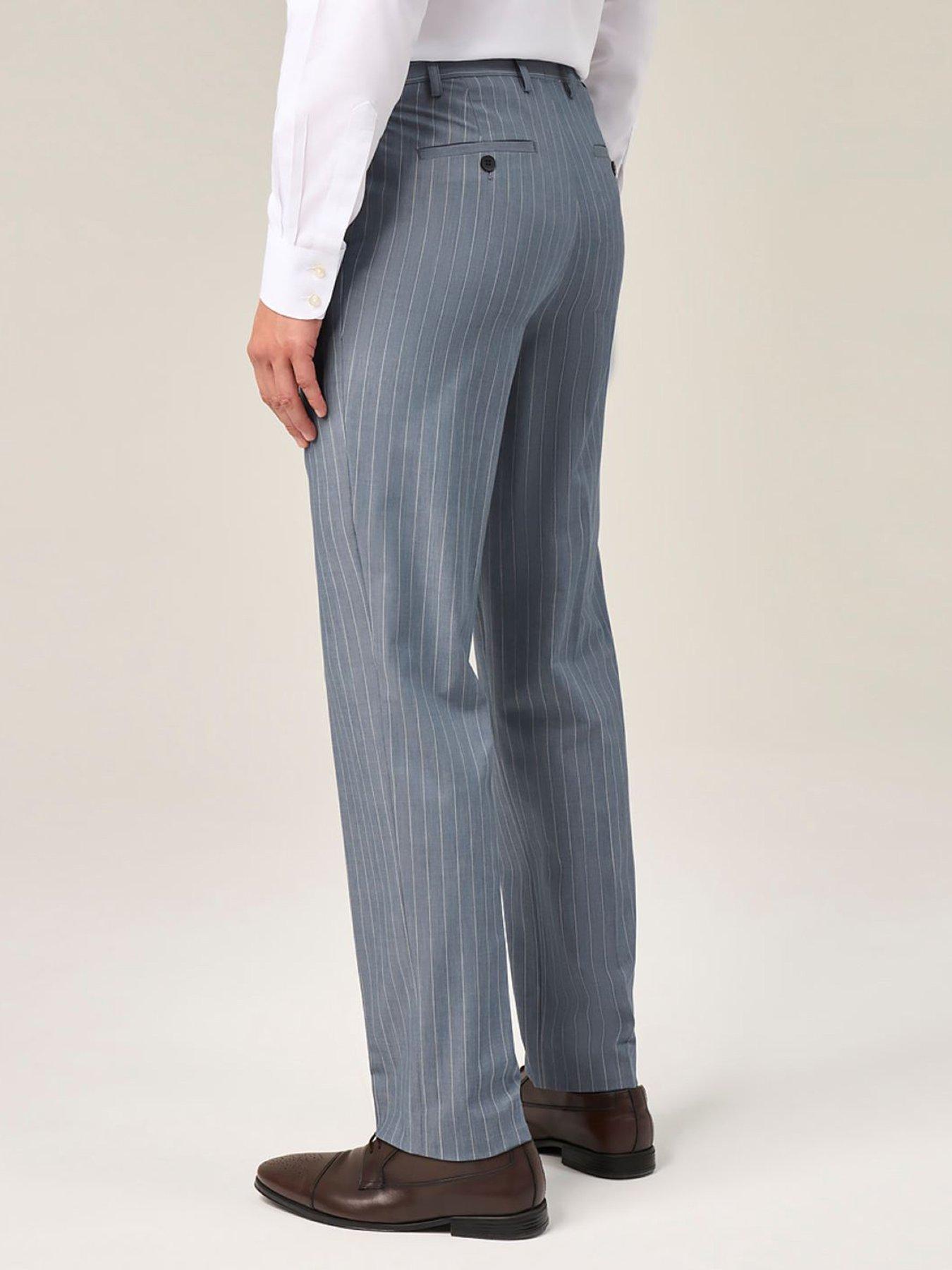 Image 2 of 5 of Skopes Levins Pinstripe Tailored Fit Suit Trousers