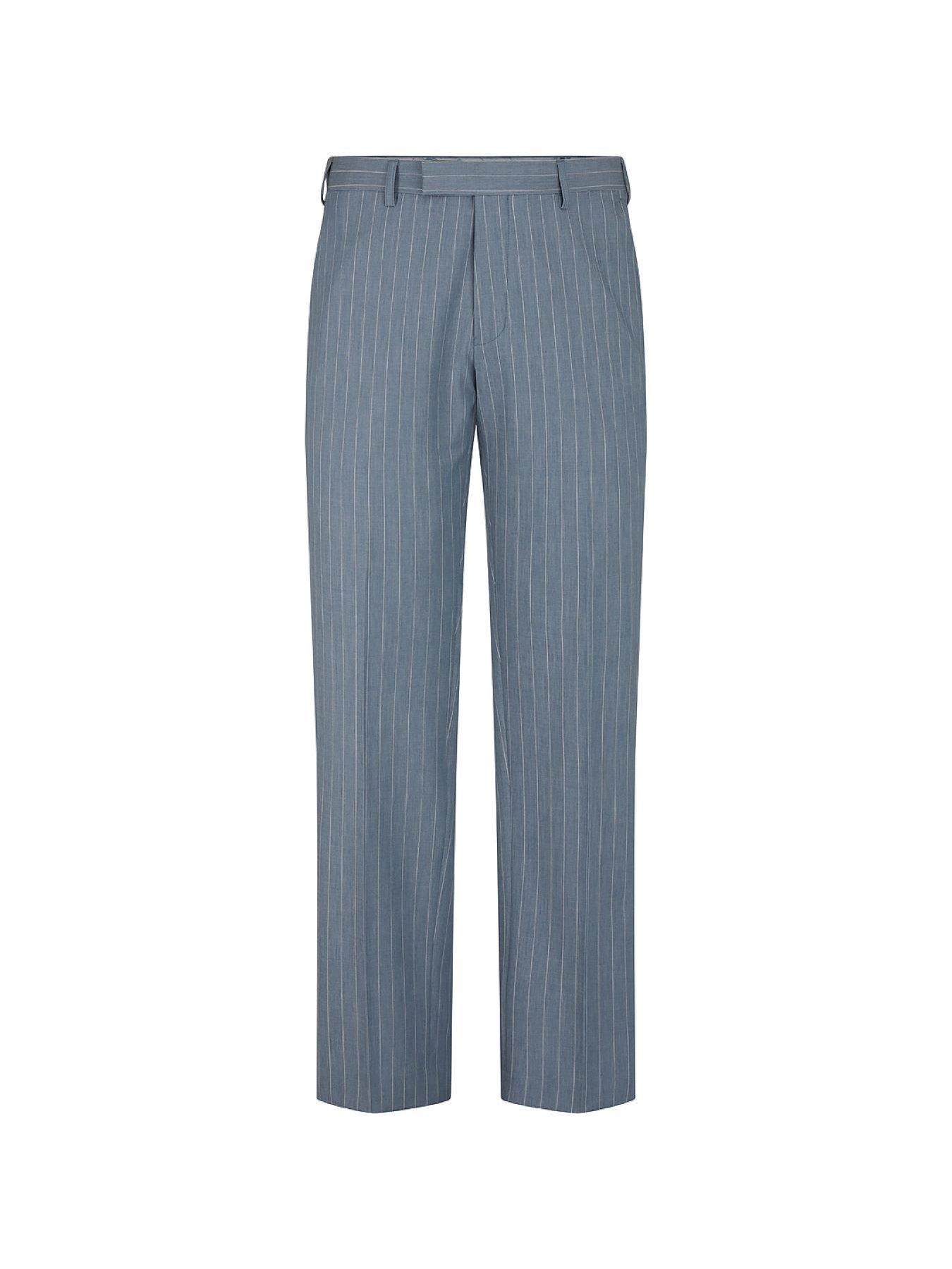 Image 5 of 5 of Skopes Levins Pinstripe Tailored Fit Suit Trousers