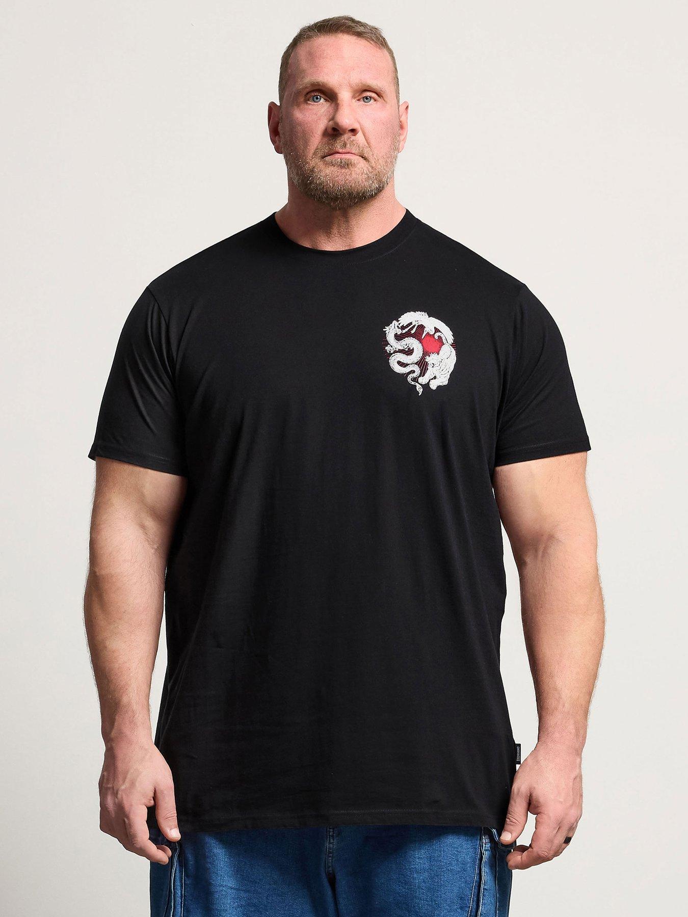 Image 1 of 4 of BadRhino Badrhino Dragon Longline T-shirt