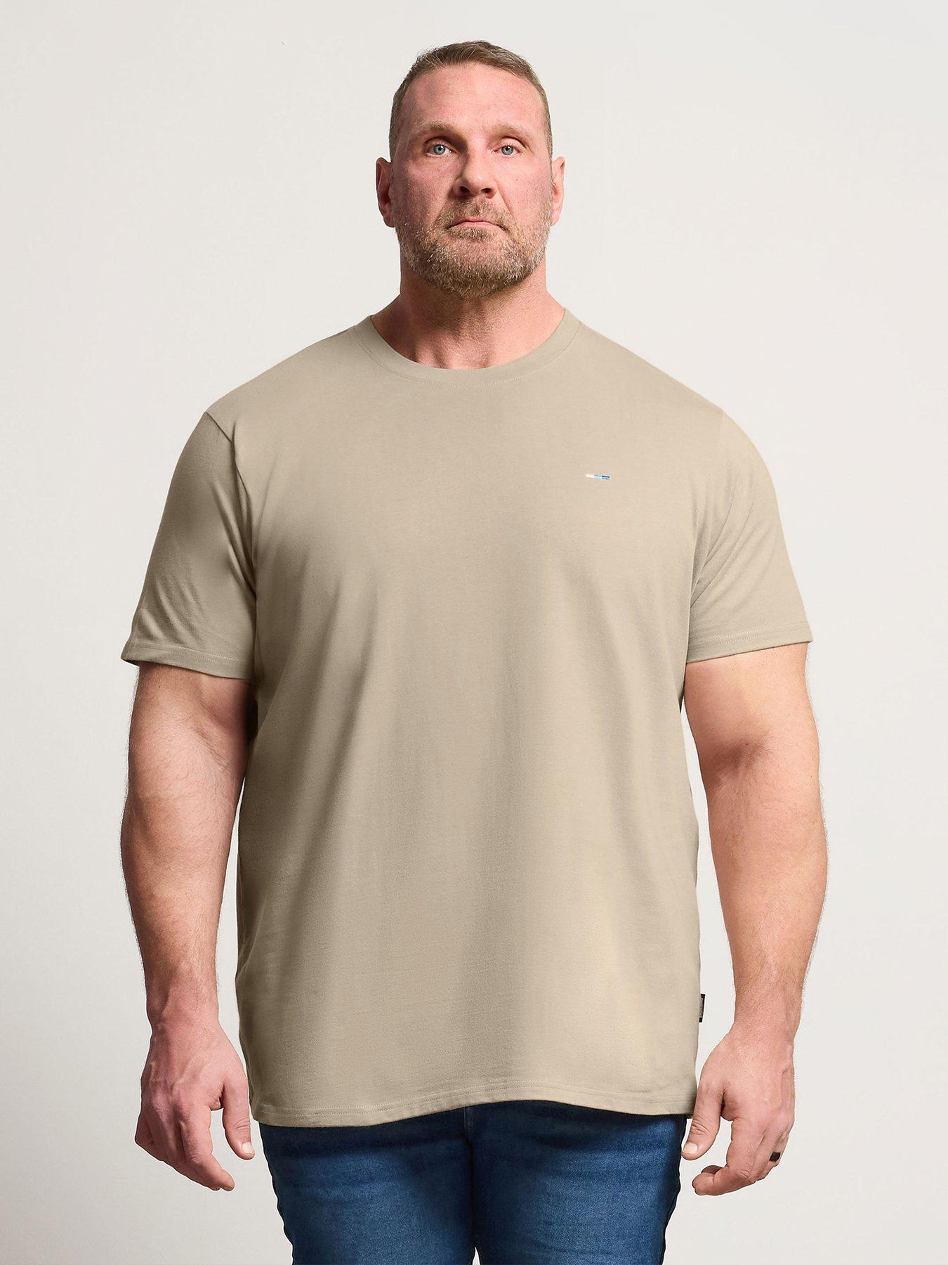 BadRhino Interlock T-Shirt, Natural, Size 5-6Xl, Men