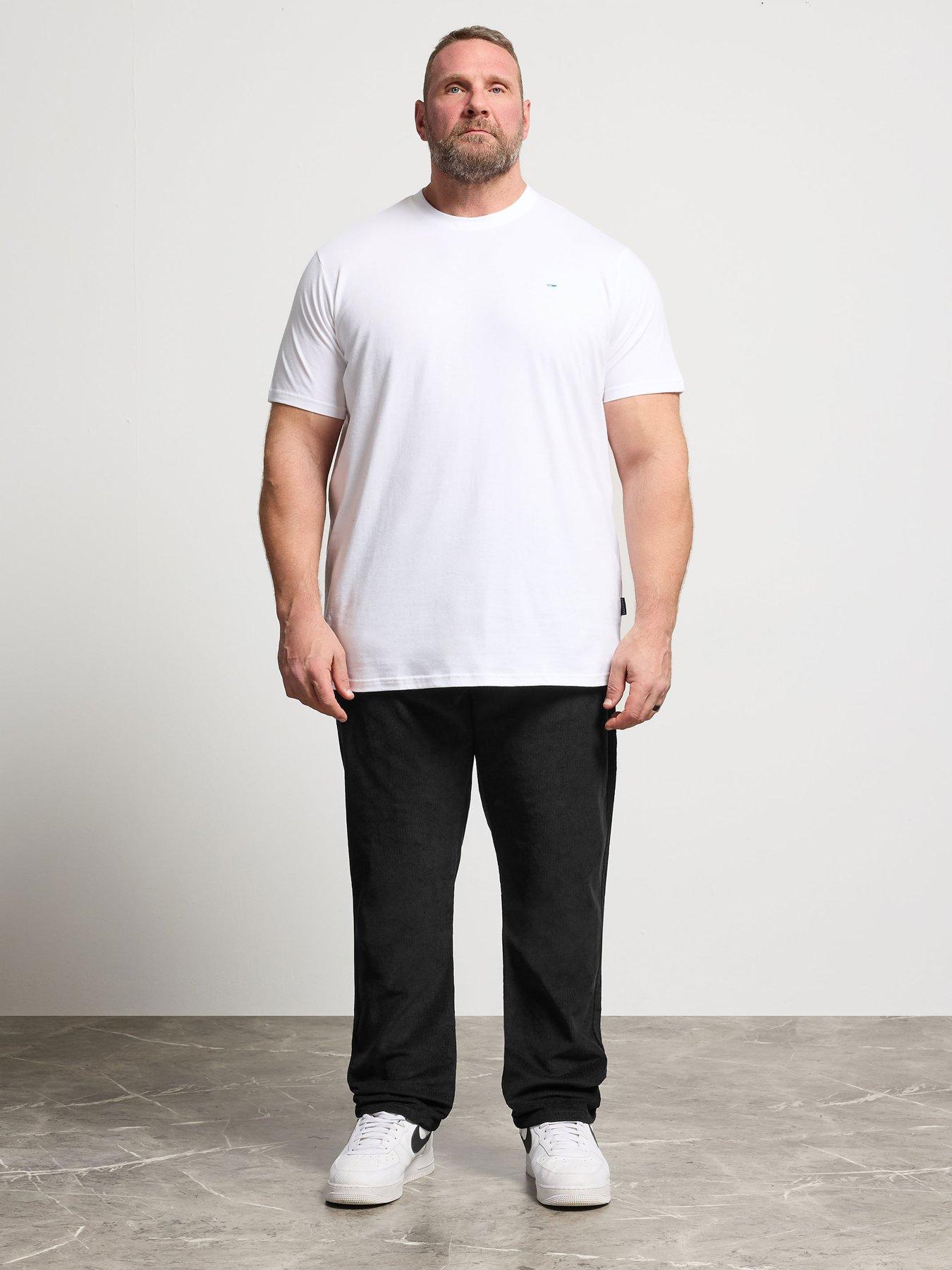 Image 3 of 5 of BadRhino Cord Trousers - Black