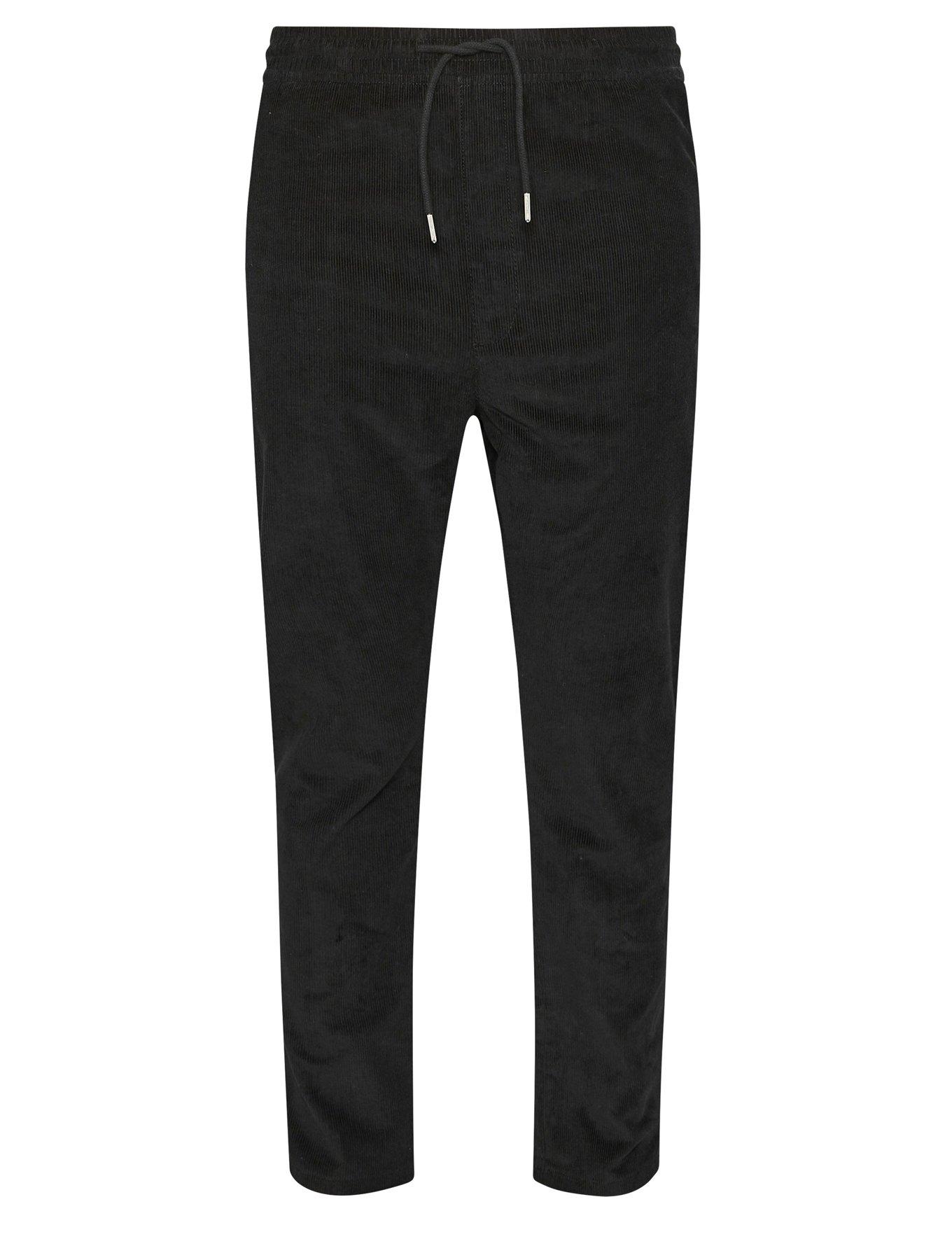 Image 5 of 5 of BadRhino Cord Trousers - Black