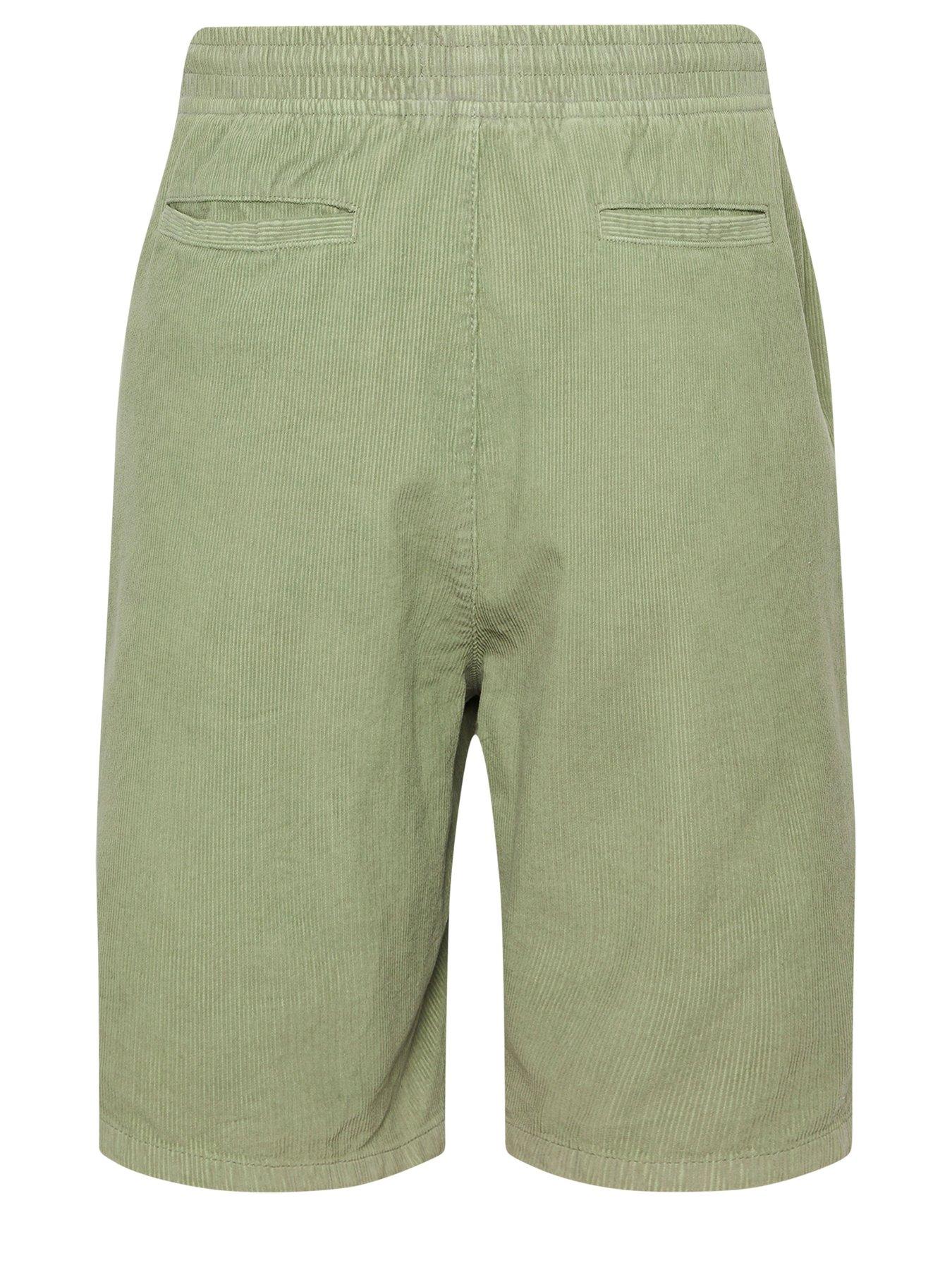 Image 5 of 5 of BadRhino Elasticated Cord Shorts - Green