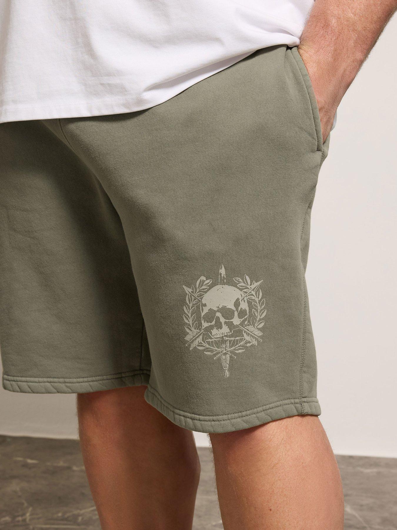 Image 4 of 5 of BadRhino Badrhino Skull Shorts