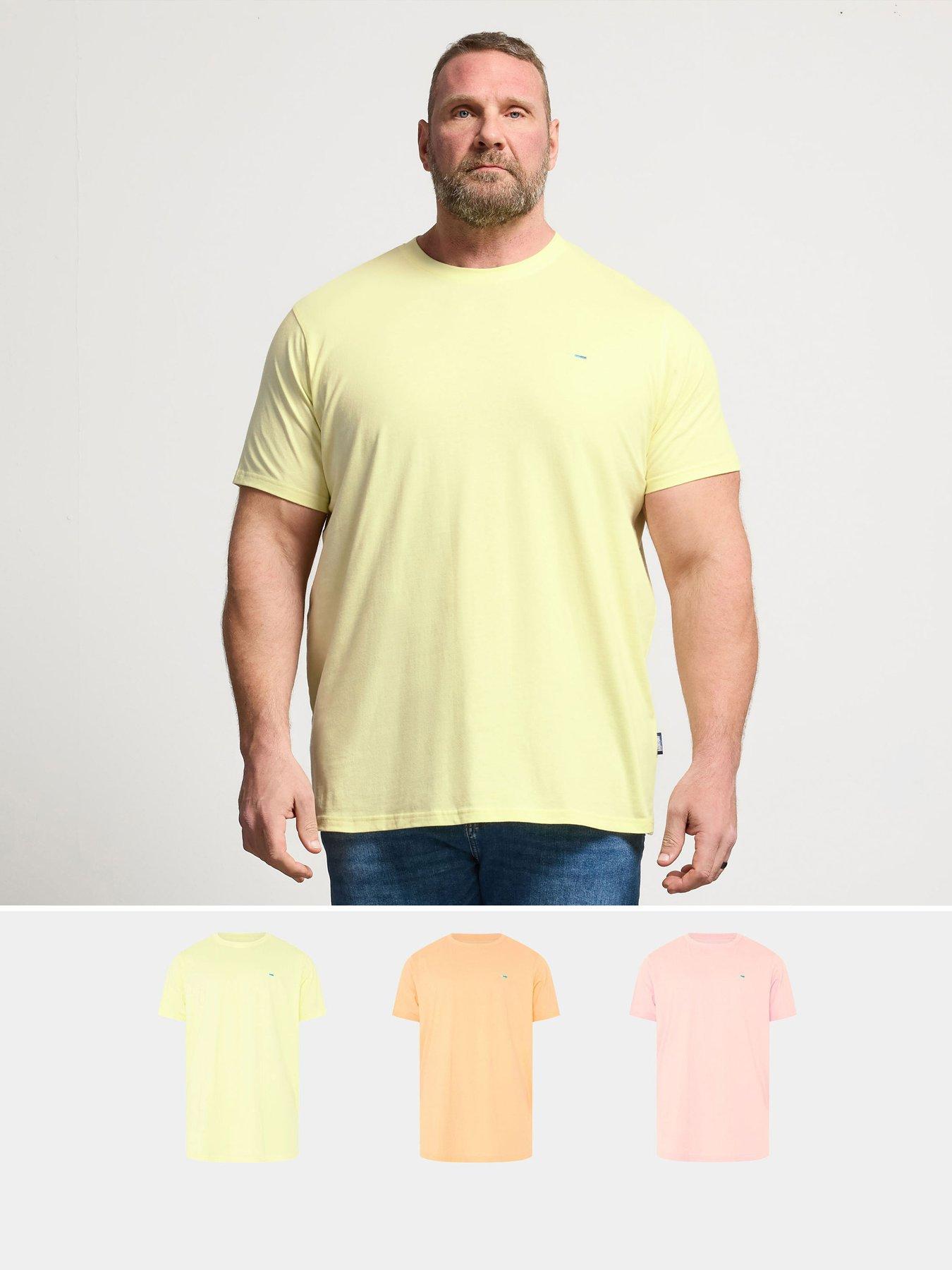 BadRhino 3 Pack T-Shirts - Yellow