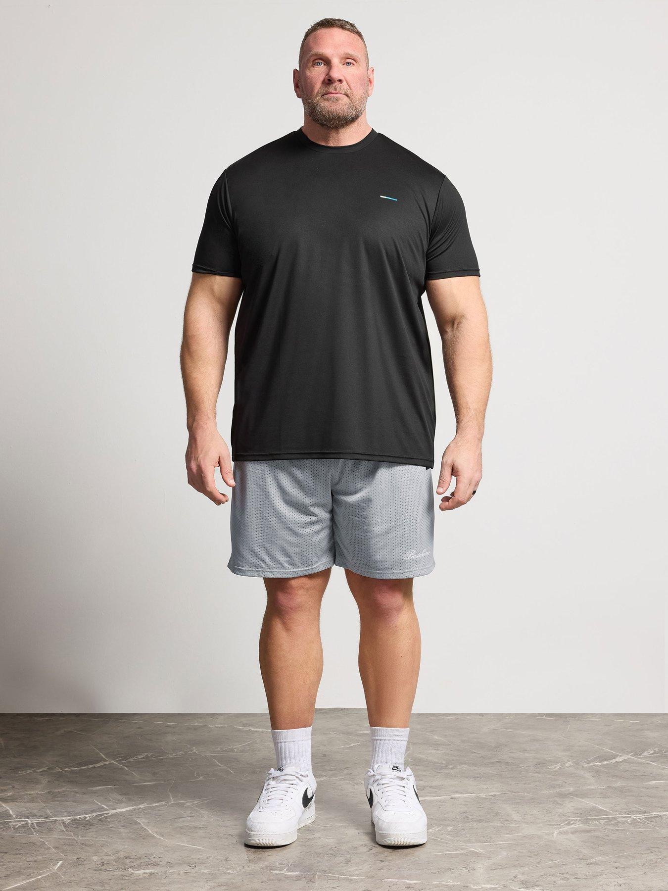 Image 3 of 5 of BadRhino Lightweight Mesh Shorts - Grey