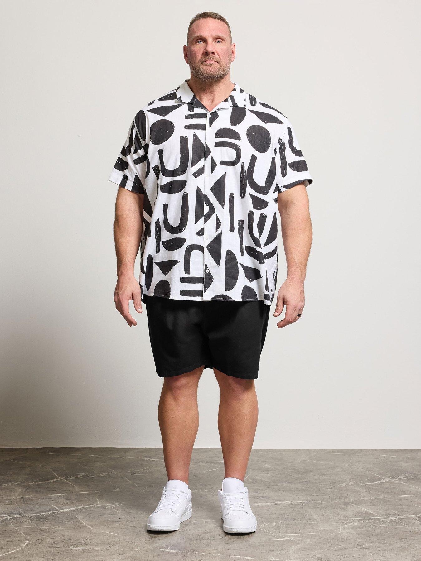 Image 3 of 5 of BadRhino Badrhino Linen Shorts