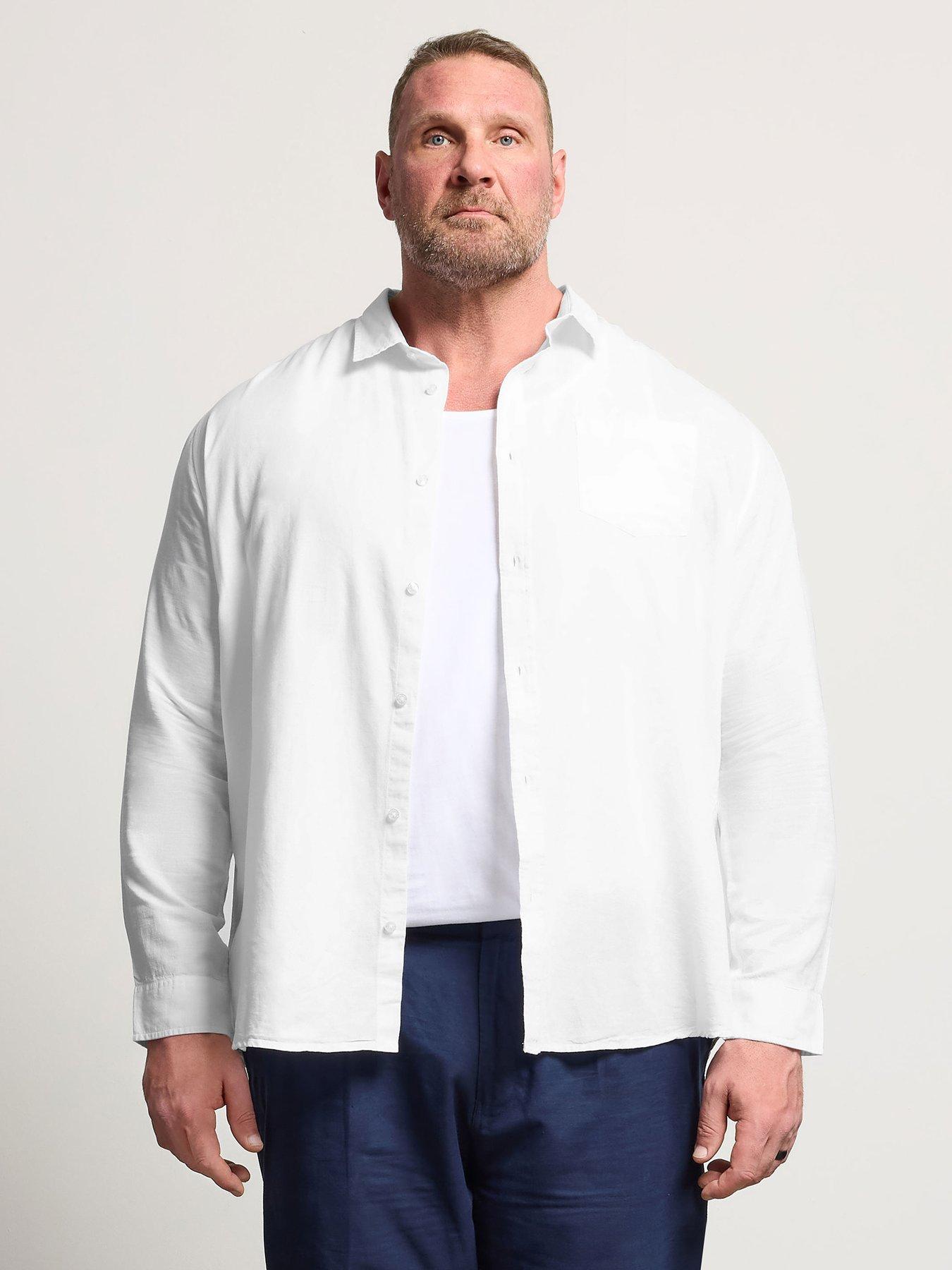 BadRhino Badrhino Long Sleeve Linen Shirt