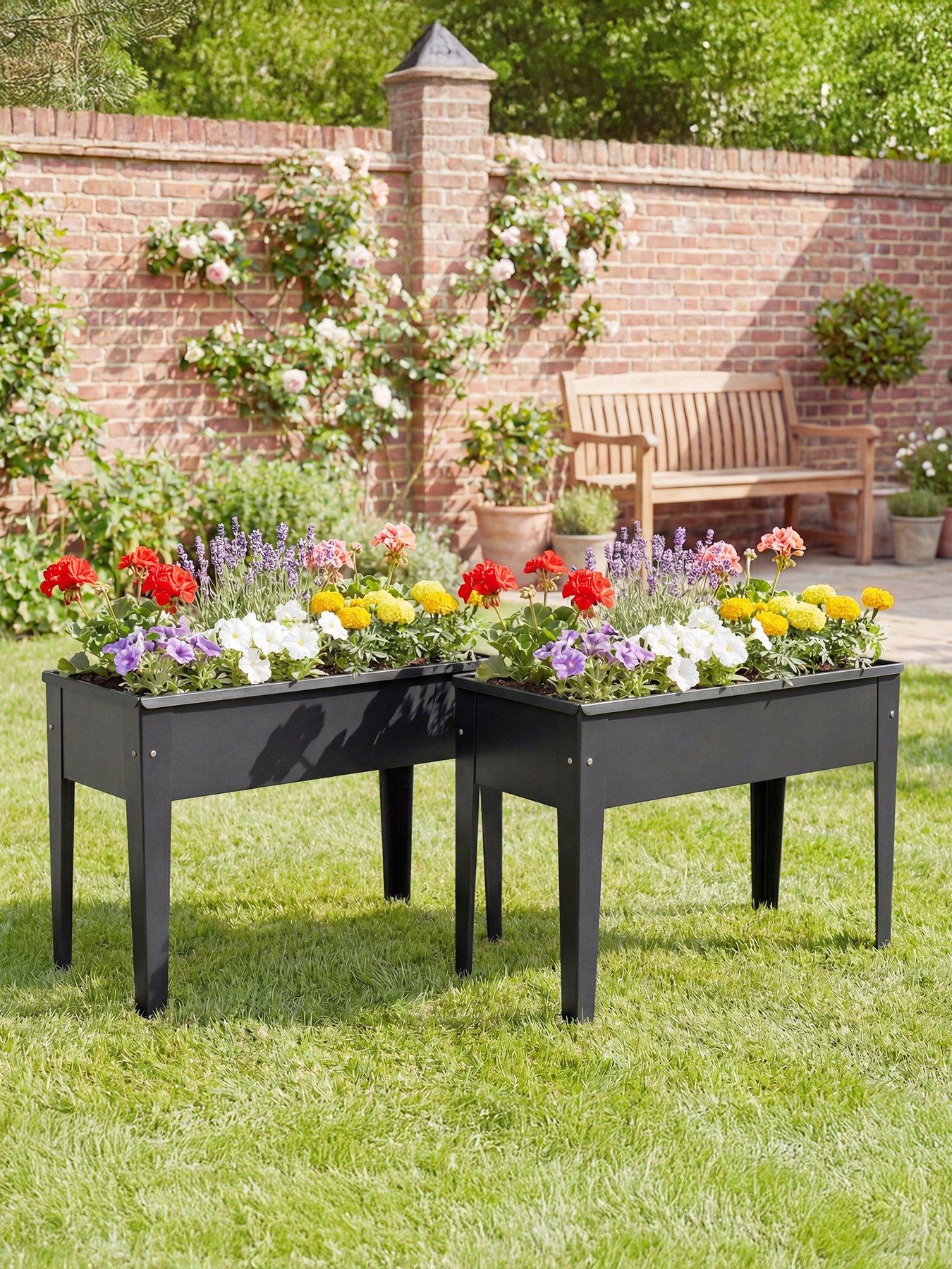 OutSunny raised Garden Bed 60L x 27W x 45H cm
