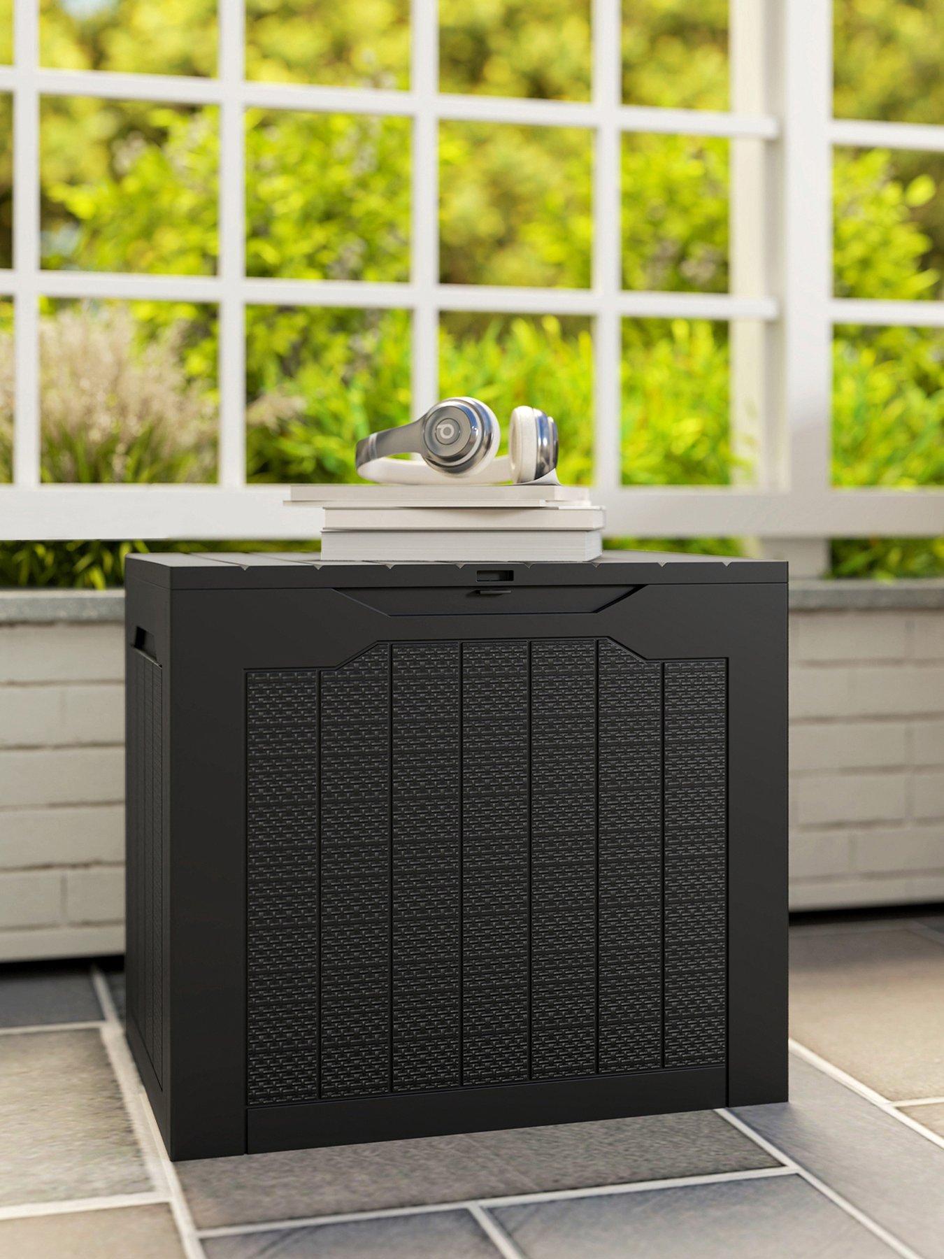 Image 1 of 7 of OutSunny Outdoor Storage Box (L 56 x W 41 x H 50 cm) - Black