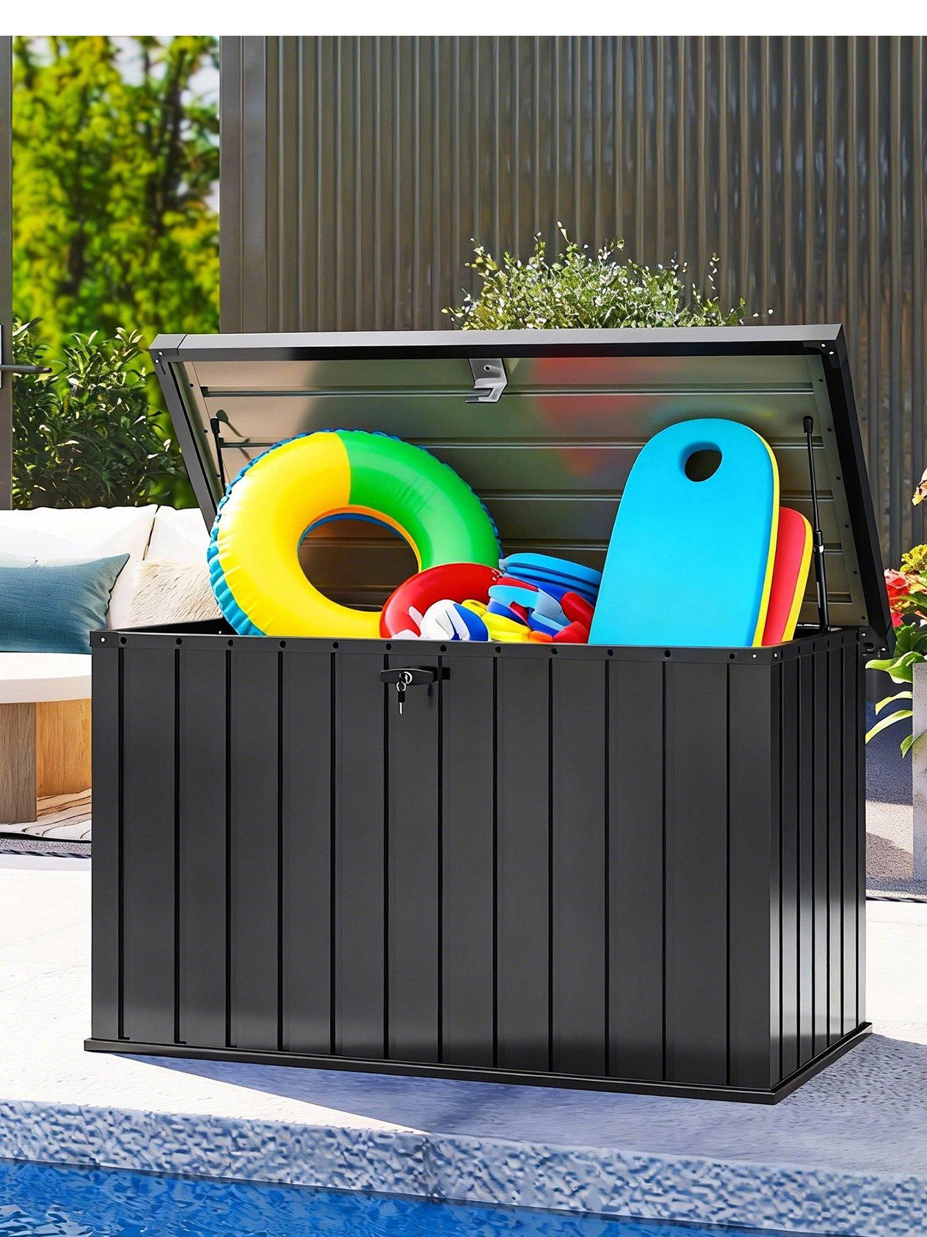 OutSunny Outdoor Storage Box 124W x 66D x 72H cm