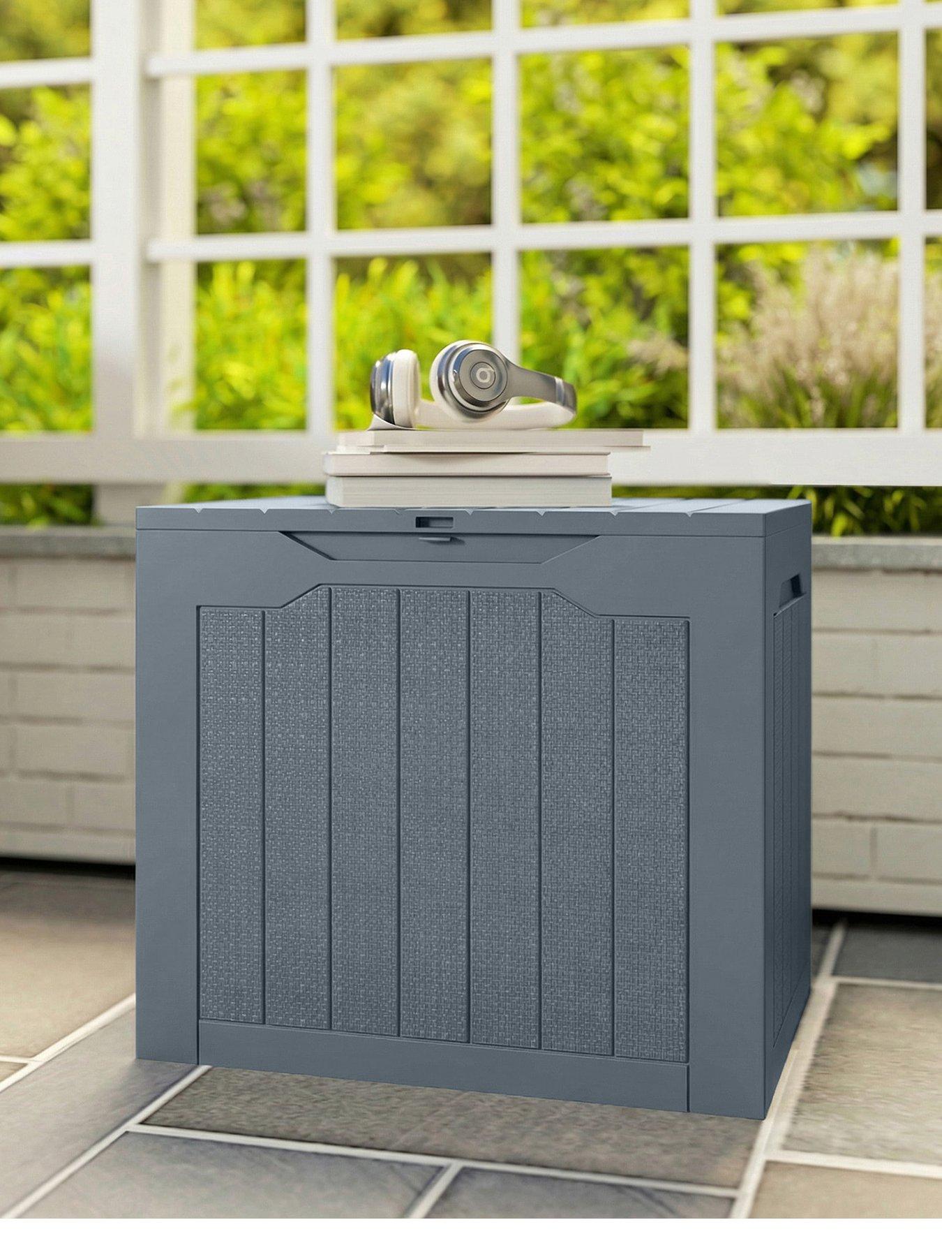 Image 2 of 7 of OutSunny Outdoor Storage Box (L 56 x W 41 x H 50 cm) -&nbsp;Grey