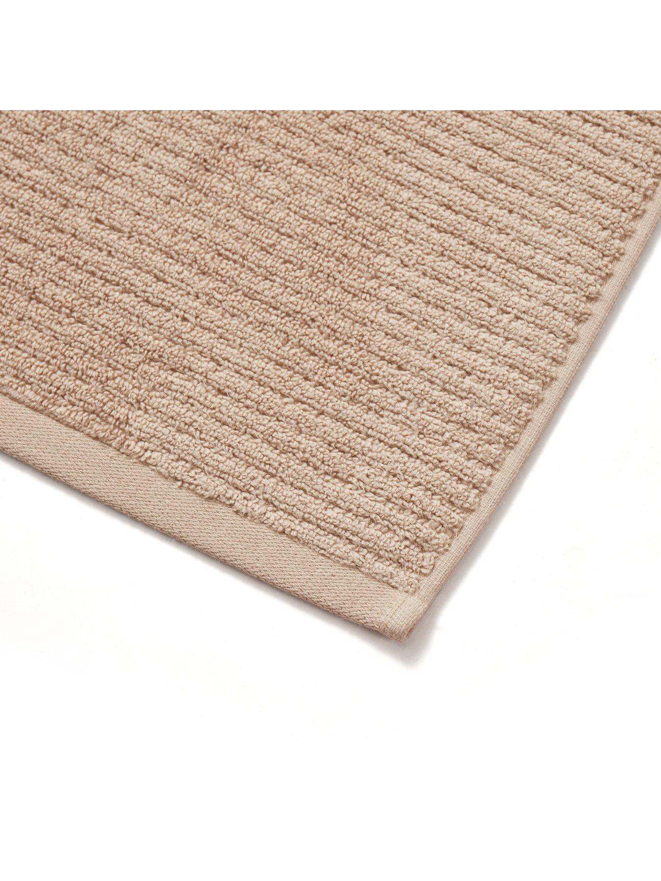 Image 5 of 5 of Dusk Antigua Soft Fine Ribbed Bath Sheet