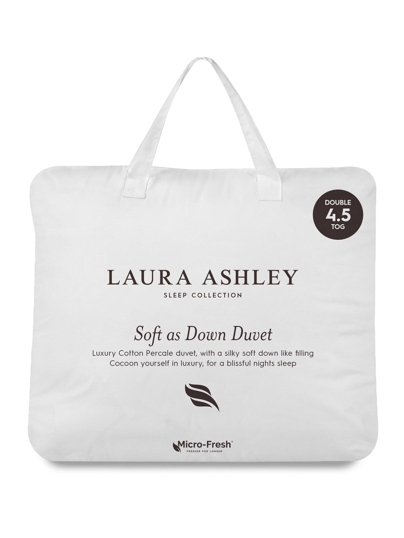 Laura Ashley Soft as Down 4.5 Tog Duvet | Very