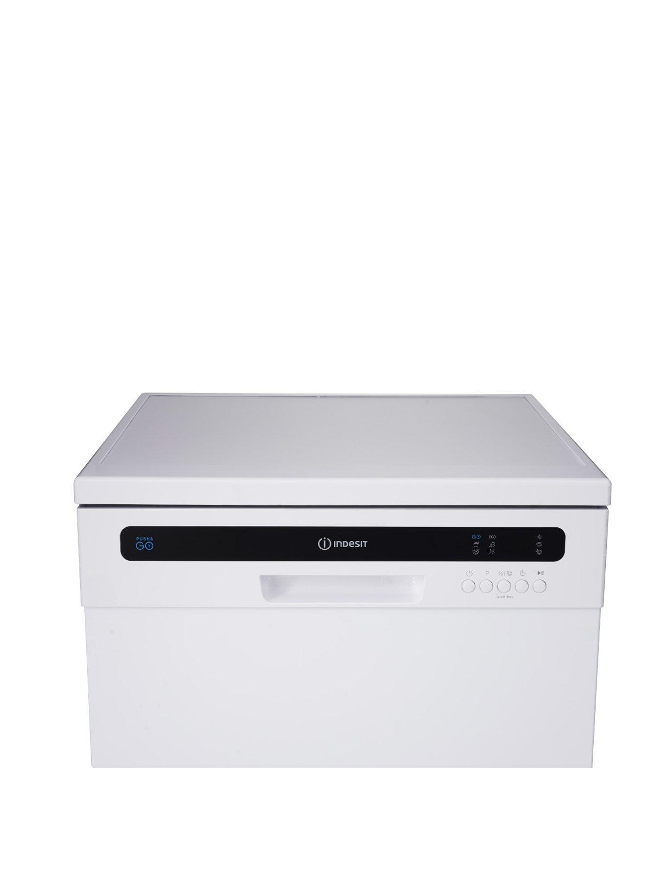 Image 4 of 4 of Indesit Push&amp;Go IN2FE13CNO7WUK Freestanding Dishwasher - White