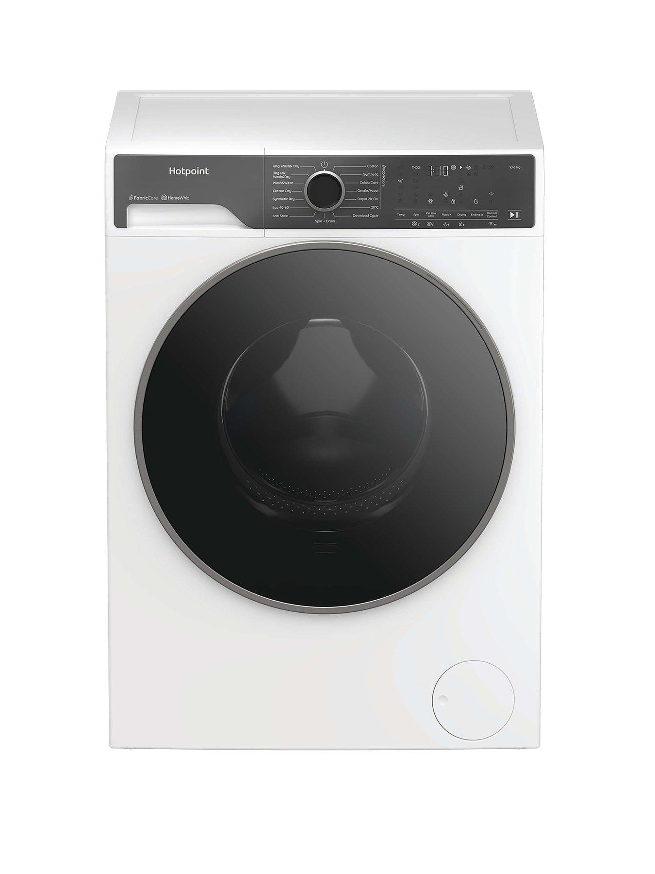 Hotpoint Fabric Care Pro HPD9693CAREUK 9kg Wash/ 6kg Dry Washer Dryer with HomeWhiz - White