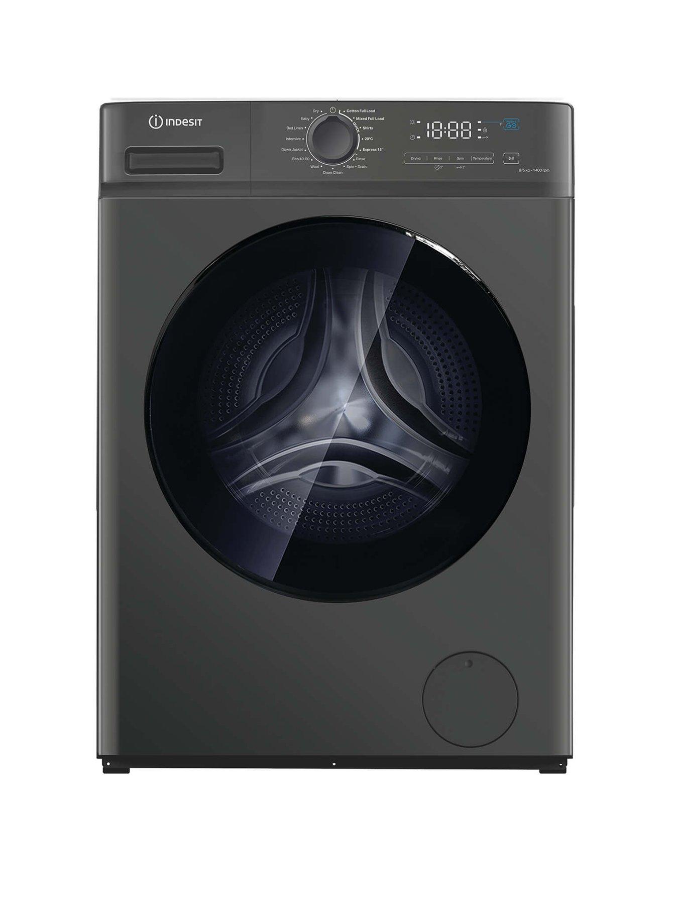 Indesit MyTime IDMA 8564S MY TIME UK UK 8kg Wash / 5kg Dry Washer Dryer - Silver