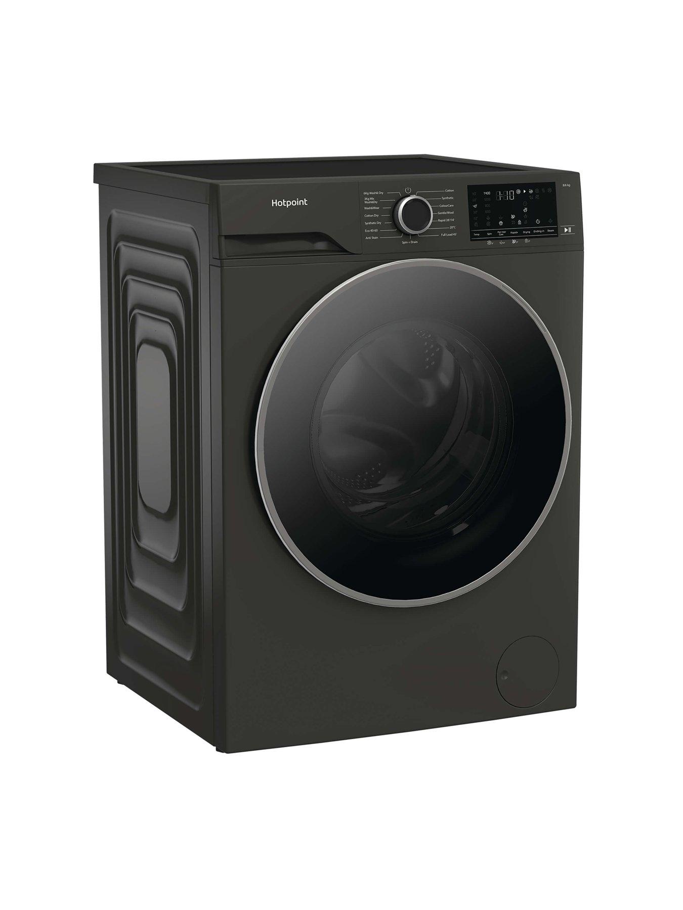 Image 5 of 5 of Hotpoint AntiStain HBD 8680G ANTISTAIN UK 8kg Wash/ 6kg Dry Washer Dryer - Graphite