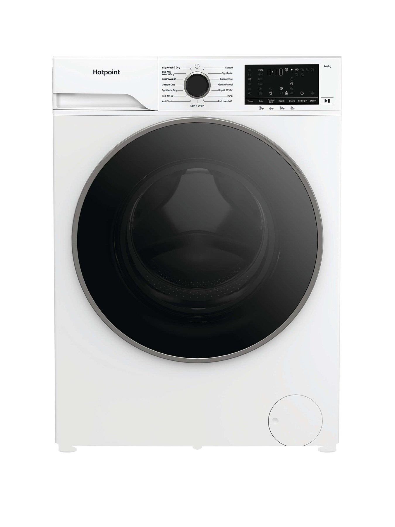 Hotpoint AntiStain HBD 9681 ANTI STAIN UK 9kg Wash/ 6kg Dry Washer Dryer - White