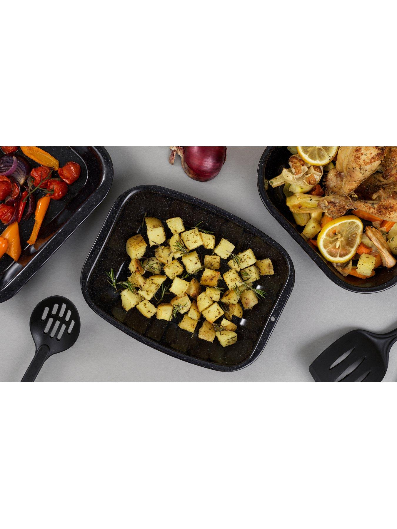 Russell Hobbs Russell Hbs 3pc Roaster & Chop Tray Set | Very