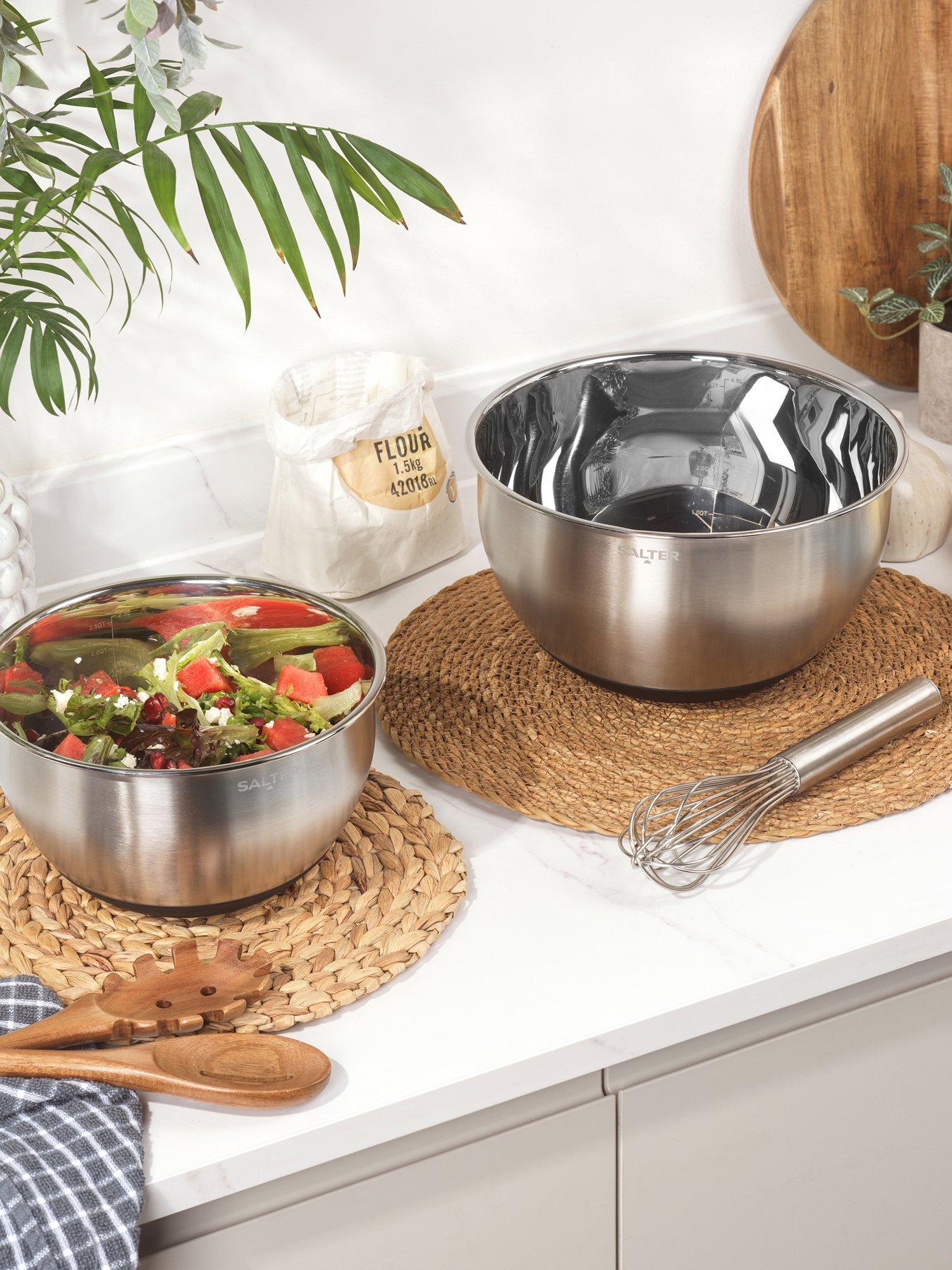 Image 1 of 7 of Salter Expert 2pc Mixing Bowl Set