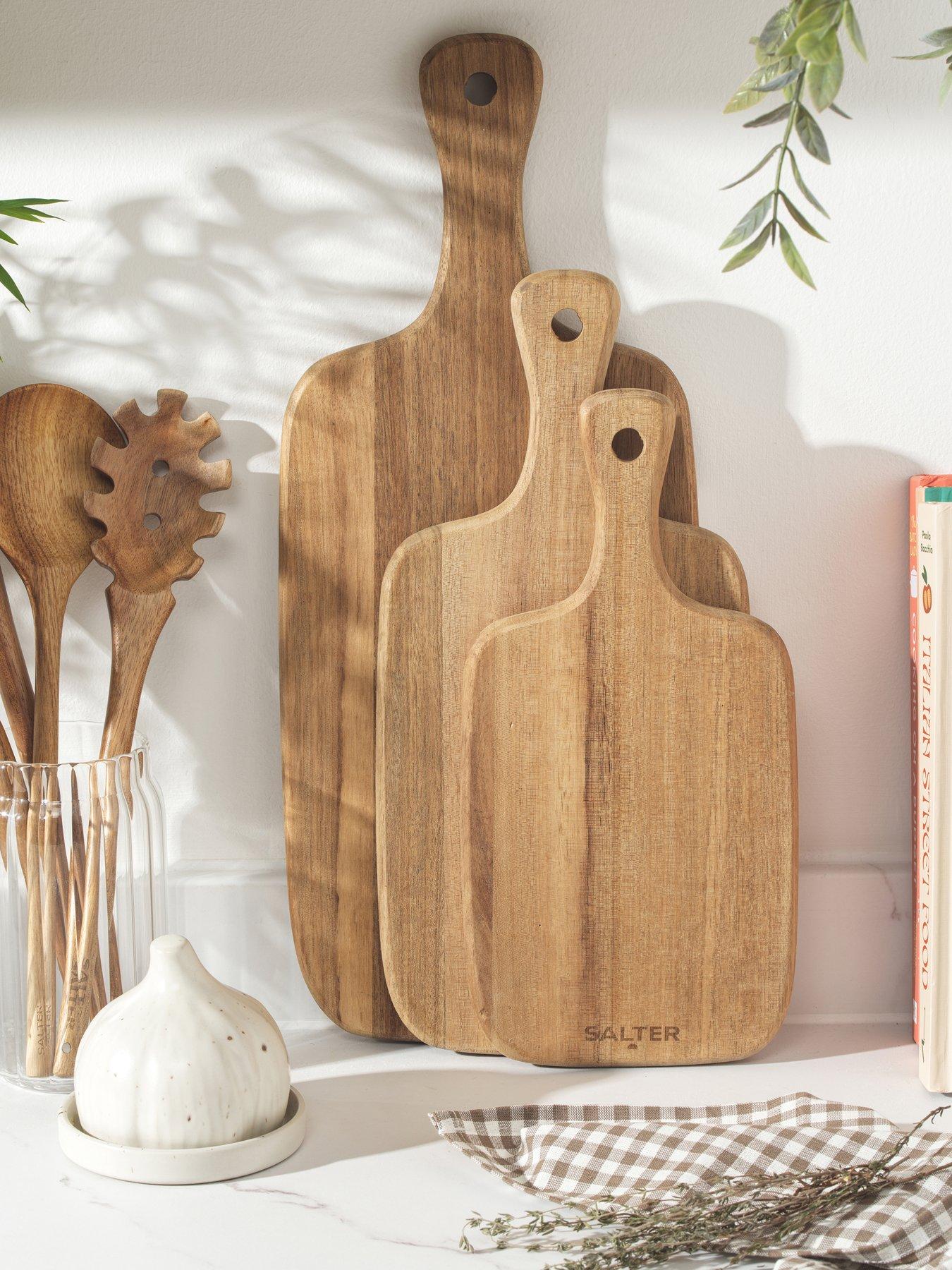 Image 1 of 5 of Salter 3pc Acacia Board Set&nbsp;