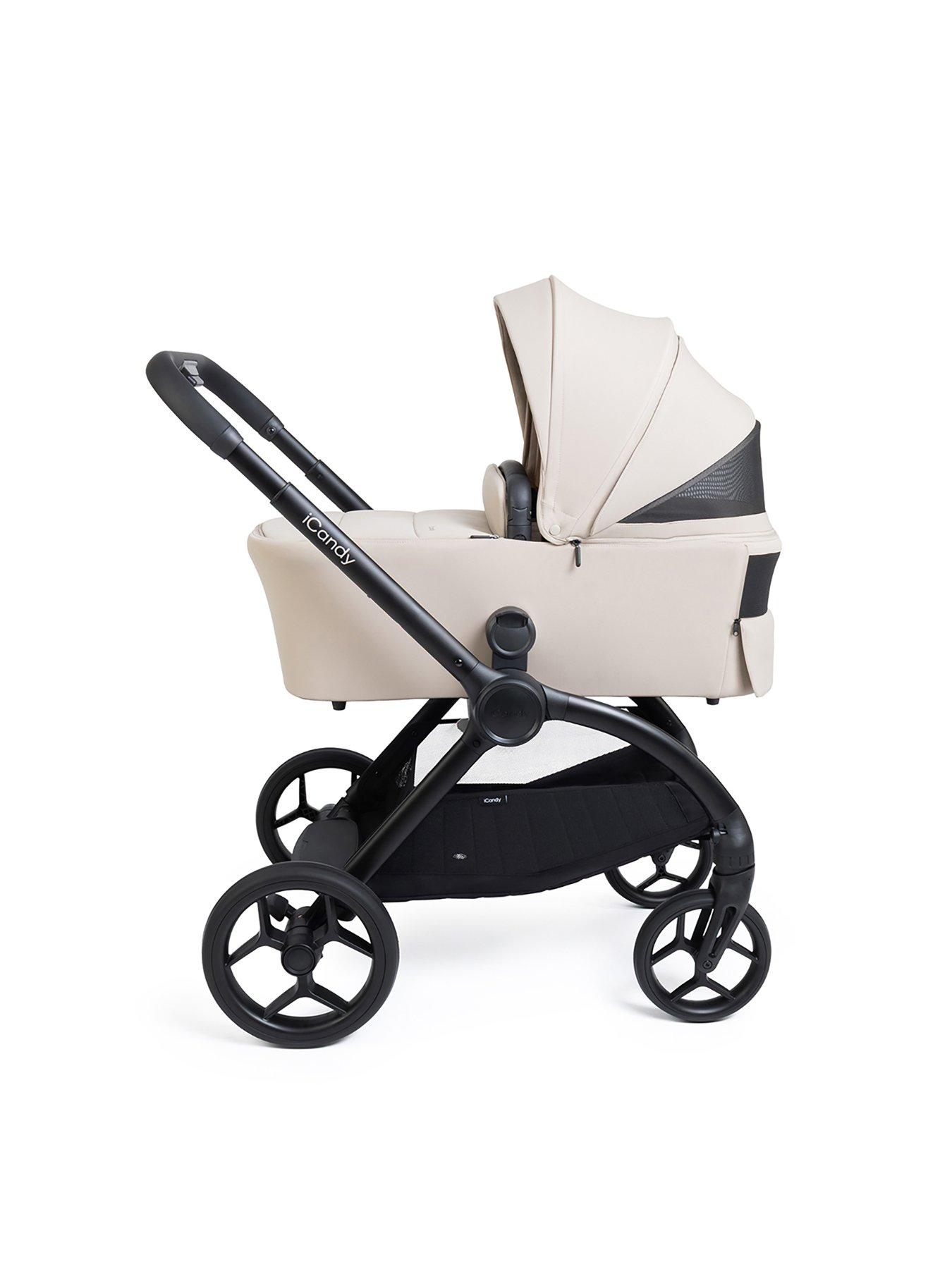 Image 3 of 8 of iCandy Core 2 Travel Bundle with Cocoon Car Seat - Sandstone