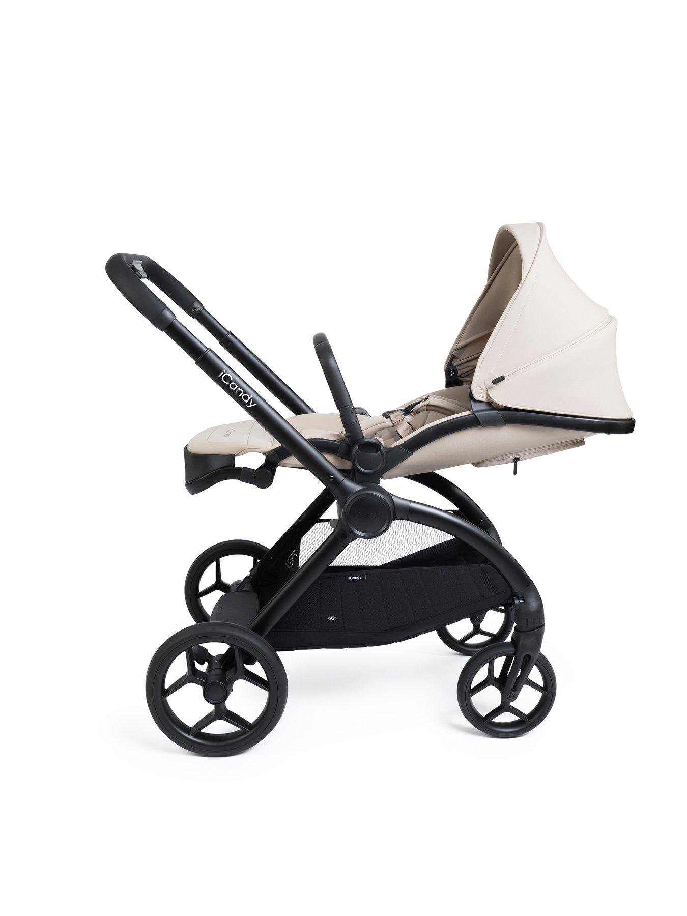 Image 4 of 8 of iCandy Core 2 Travel Bundle with Cocoon Car Seat - Sandstone