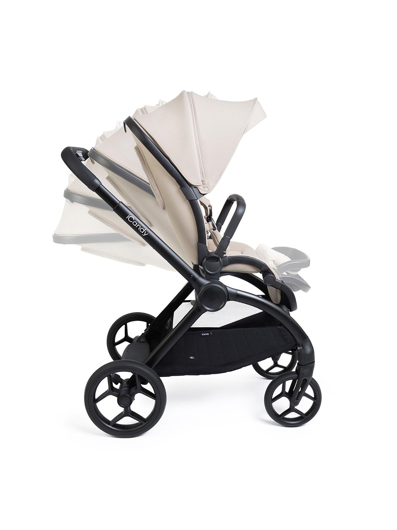 Image 5 of 8 of iCandy Core 2 Travel Bundle with Cocoon Car Seat - Sandstone