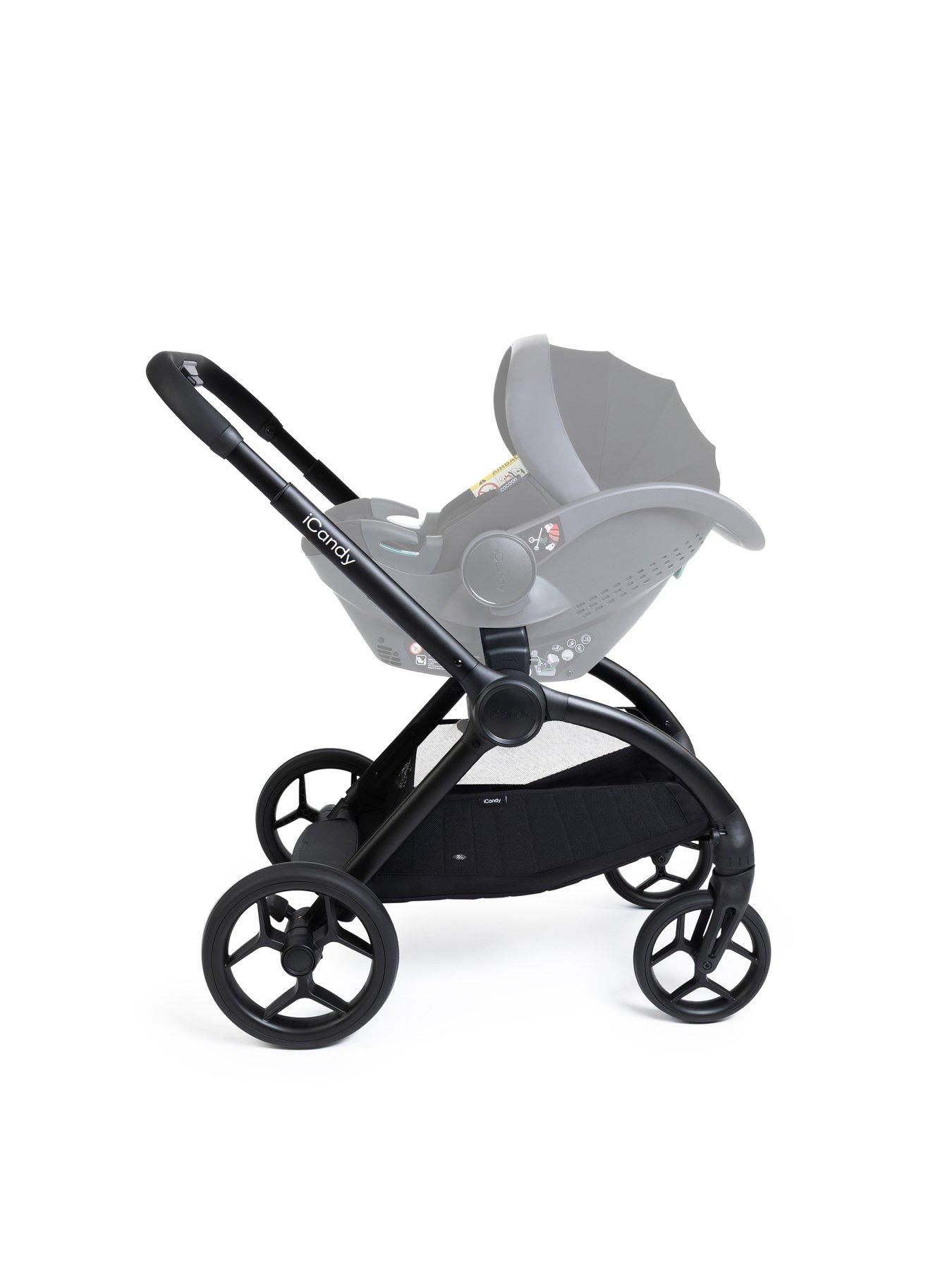 Image 3 of 7 of iCandy Core 2 Complete Pushchair Bundle - Black