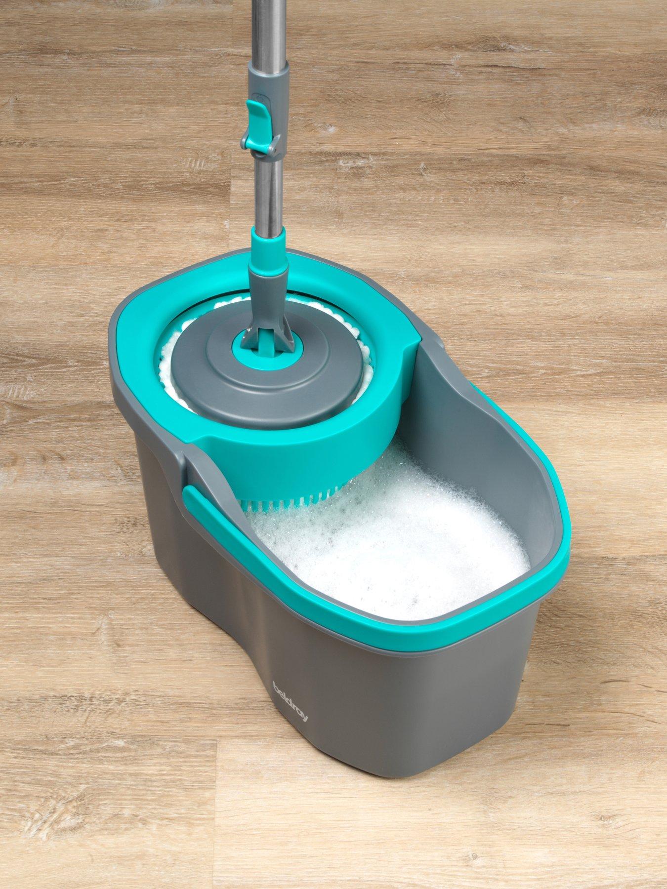 Salter Ab Double Wring Spin Mop  &  Refill