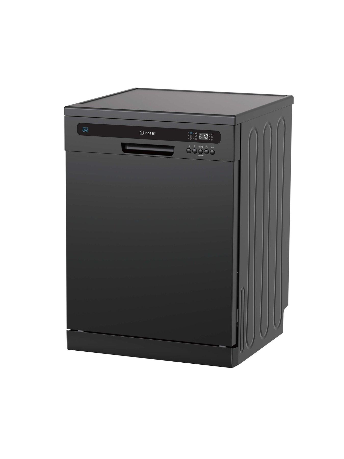 Image 3 of 3 of Indesit Push&Go IN2FE13CNO7BUK Freestanding Dishwasher - Black