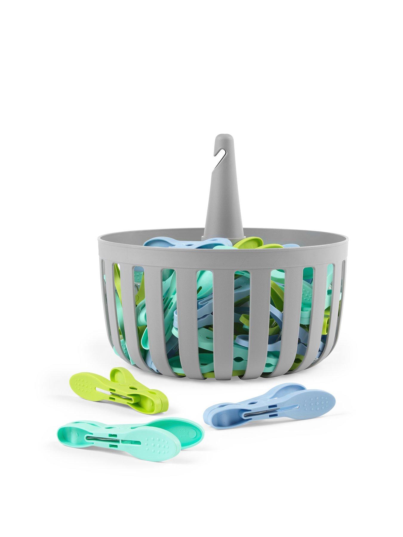 beldray-30-easy-grip-pegs-amp-basket