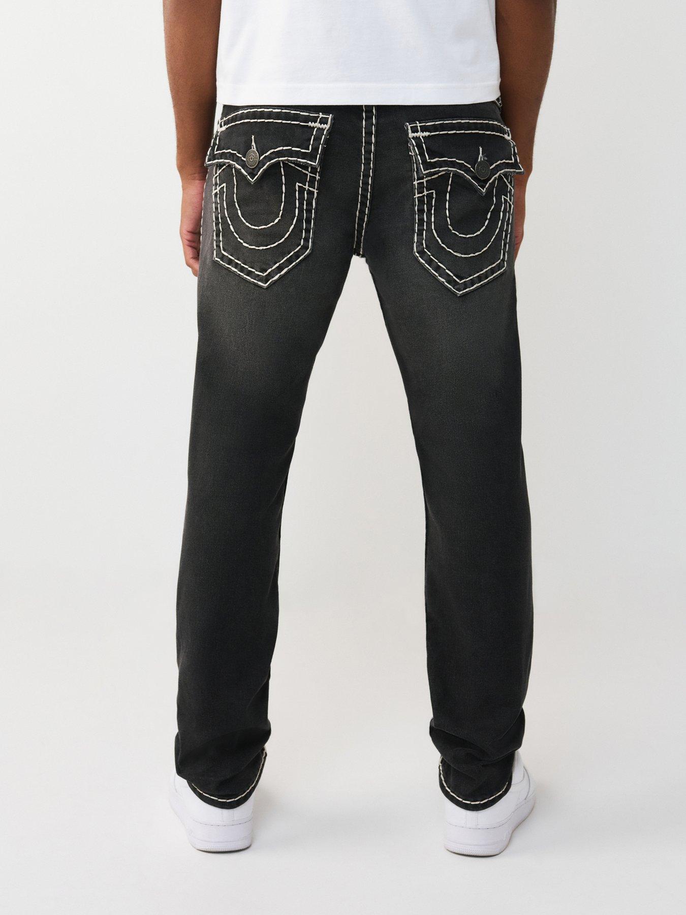 Image 2 of 4 of TRUE RELIGION Rocco Slim Fit Jeans - Black