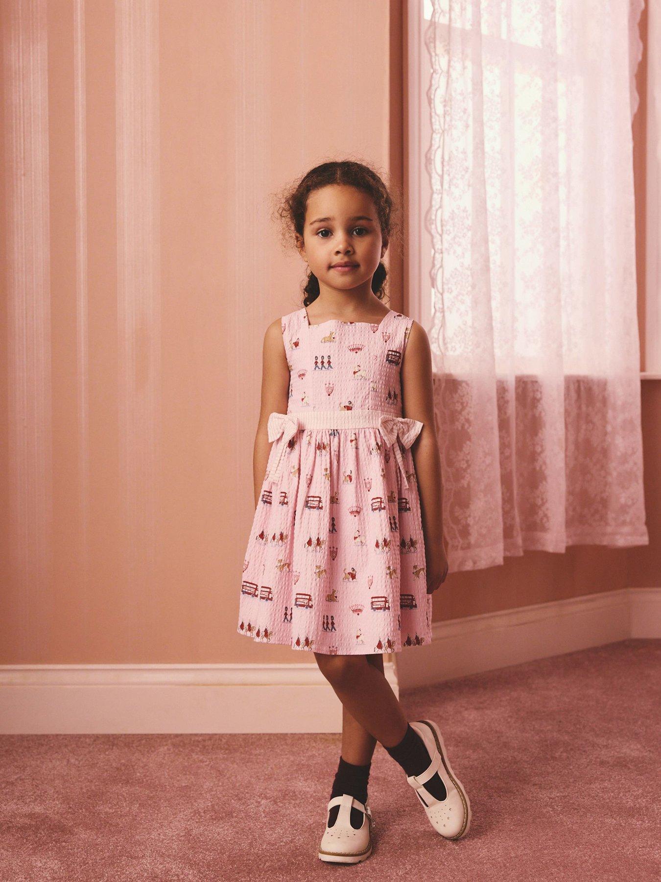 Cath Kidston: London Print Dress - Pink