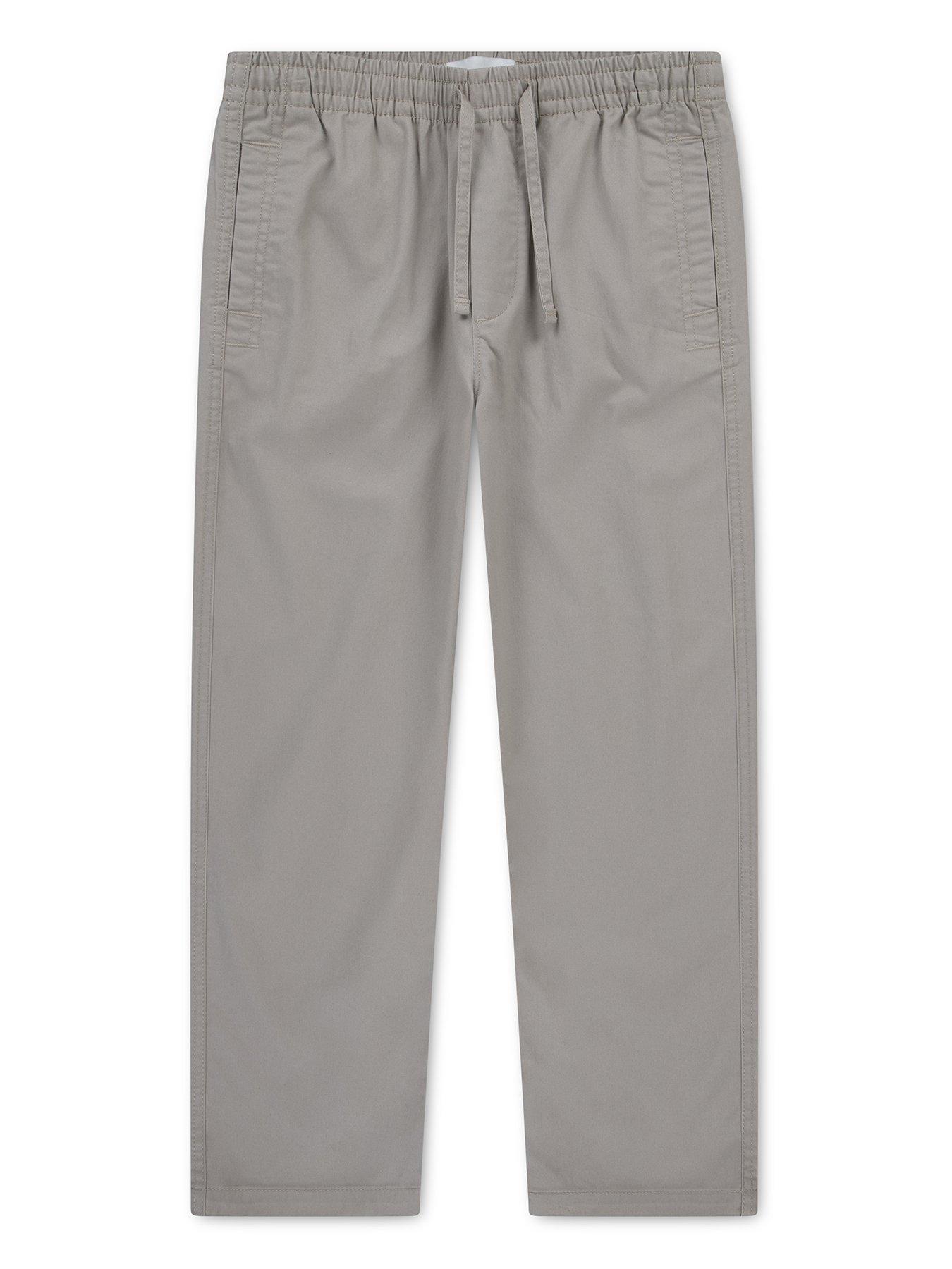 Abercrombie & Fitch Boys Baggy Chinos, Beige, Size 11-12 Years