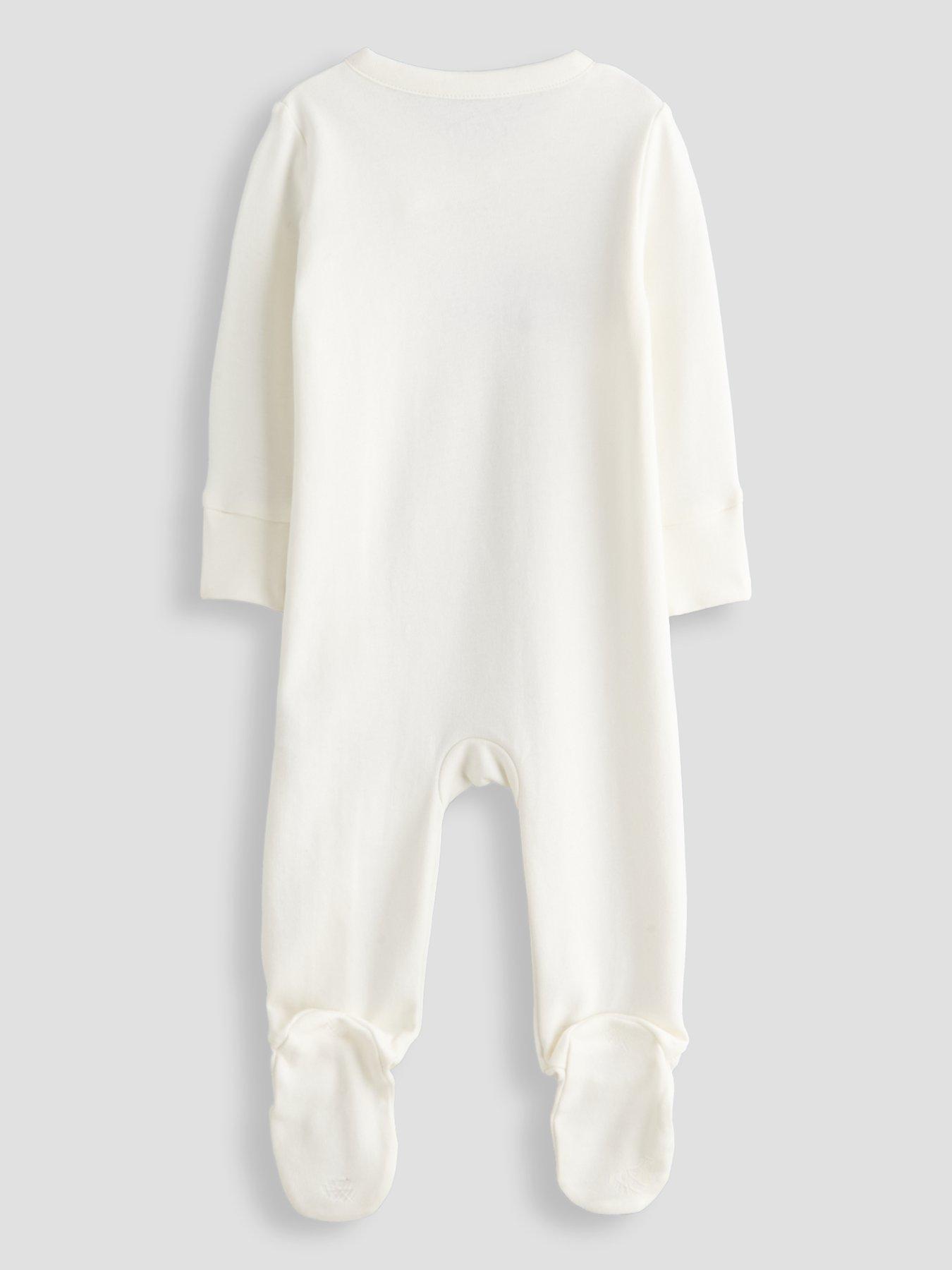 Image 2 of 5 of The Very Collection Unisex Embroidered Little Adventure Sleepsuit (0-3 months - 18-24 months)