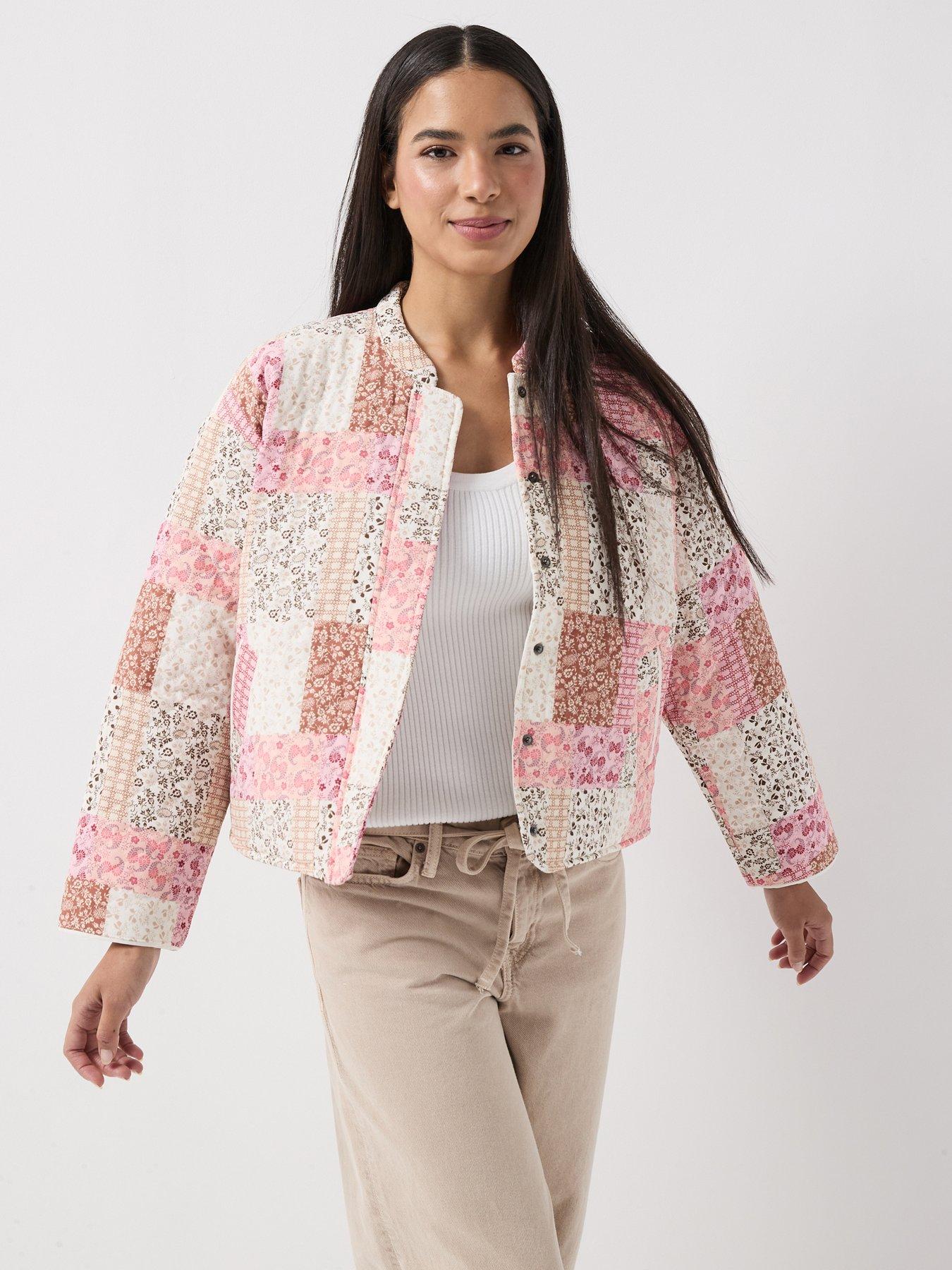 Image 1 of 6 of JDY Jdyfia LQuilt Shacket - Cloud Dancer