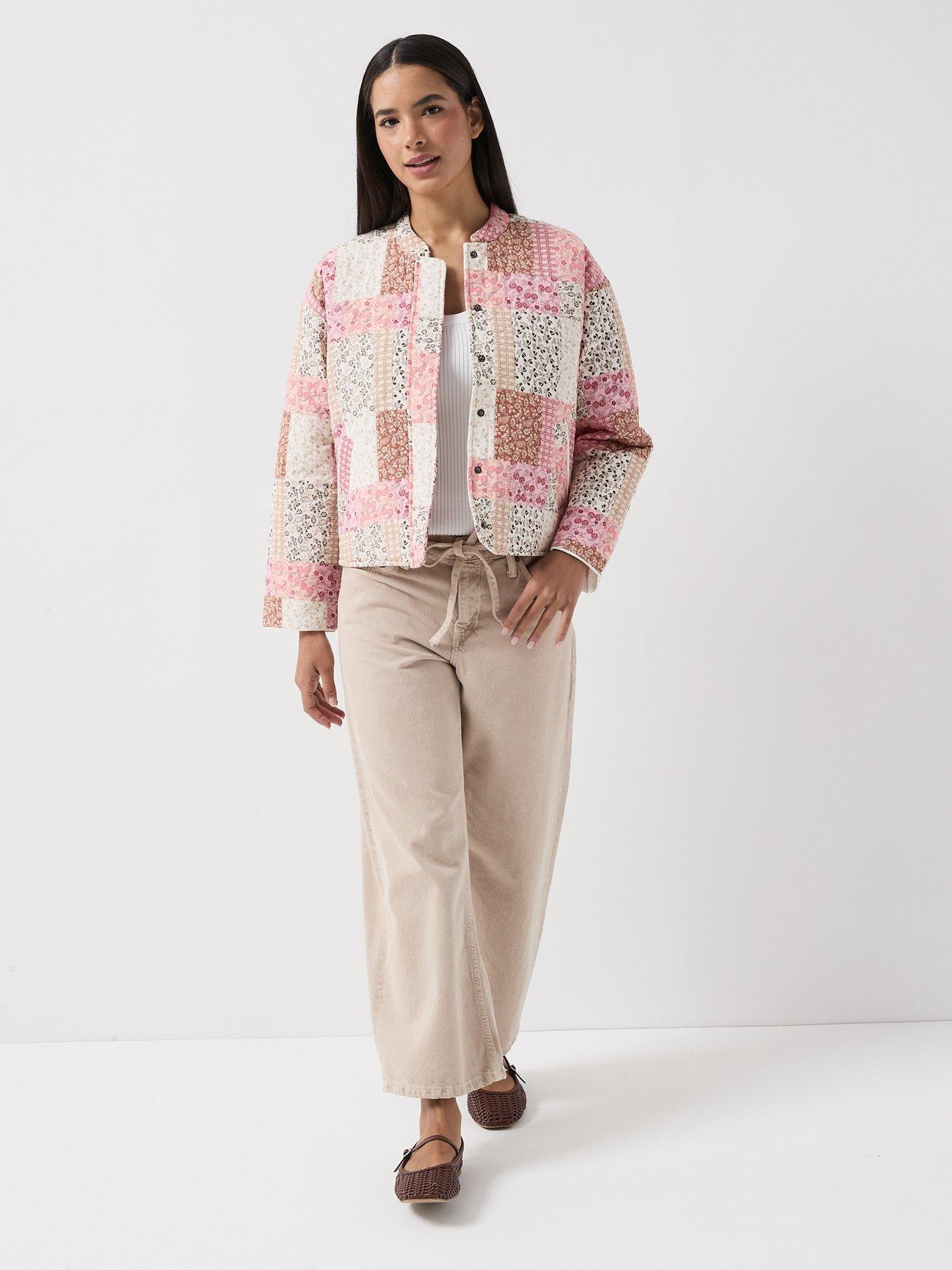 Image 3 of 6 of JDY Jdyfia LQuilt Shacket - Cloud Dancer