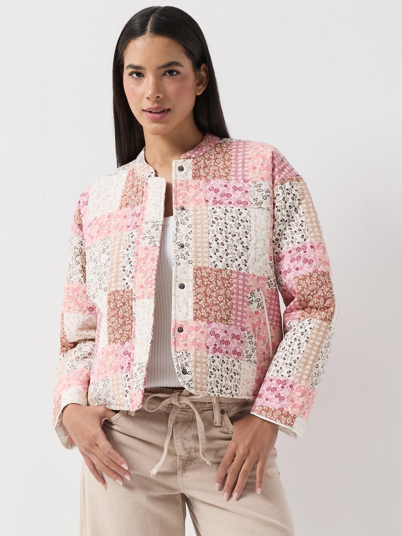 Image 5 of 6 of JDY Jdyfia LQuilt Shacket - Cloud Dancer