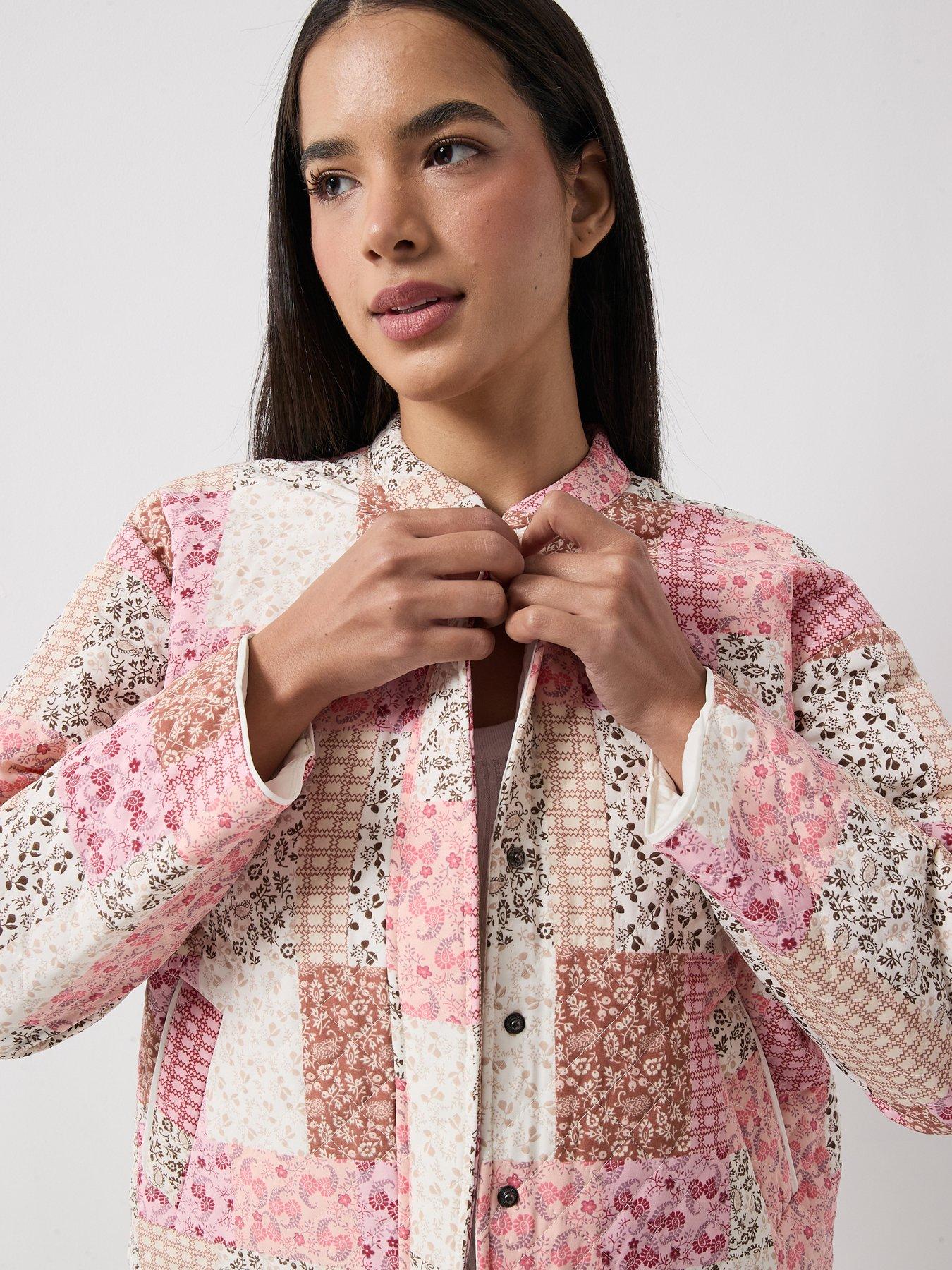 Image 6 of 6 of JDY Jdyfia LQuilt Shacket - Cloud Dancer