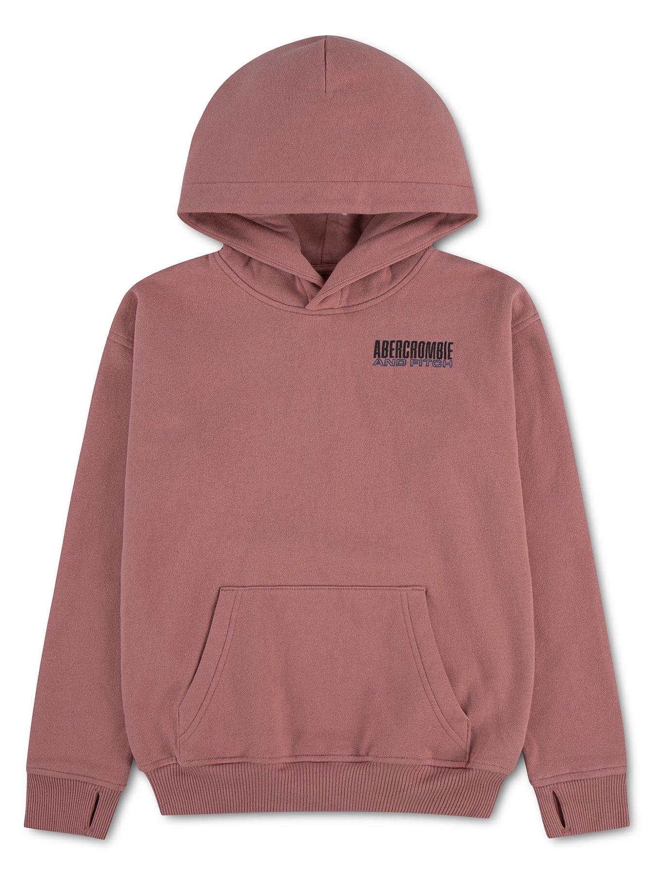 Abercrombie & Fitch Boys Pullover Hoodie - Pink